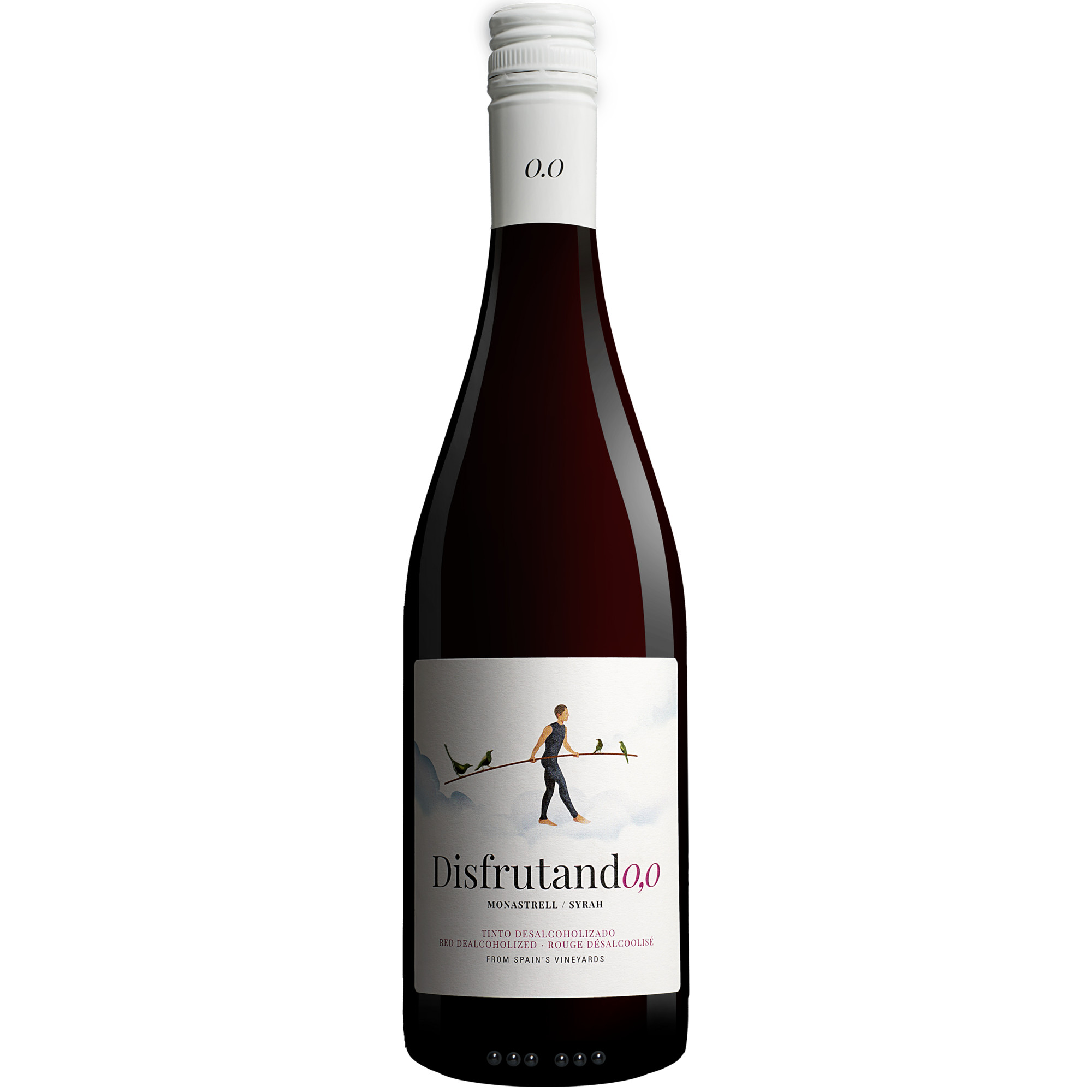 Image of Disfrutand 0,0 Tinto 0.75L Rotwein aus Spanien