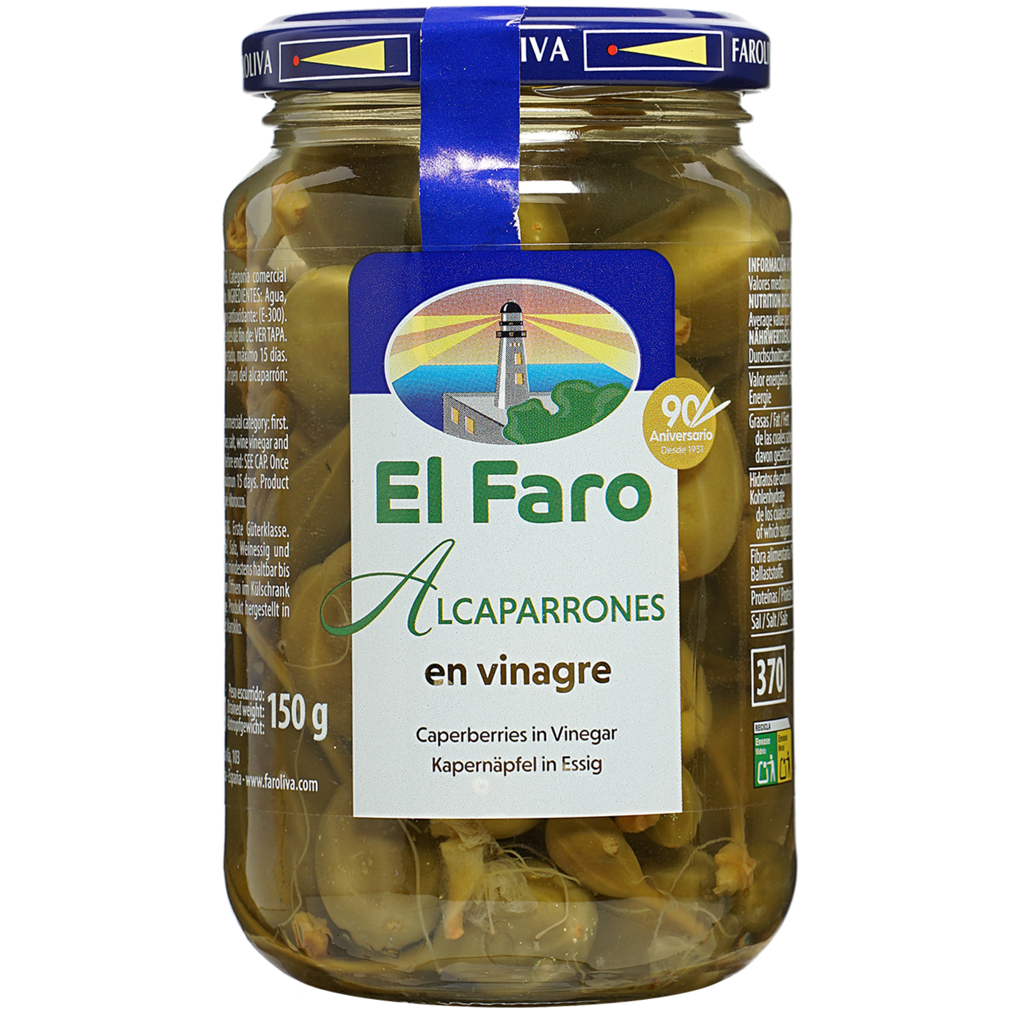 Image of Alcaparrones/Kapernnäpfel - 150g 0.15KG