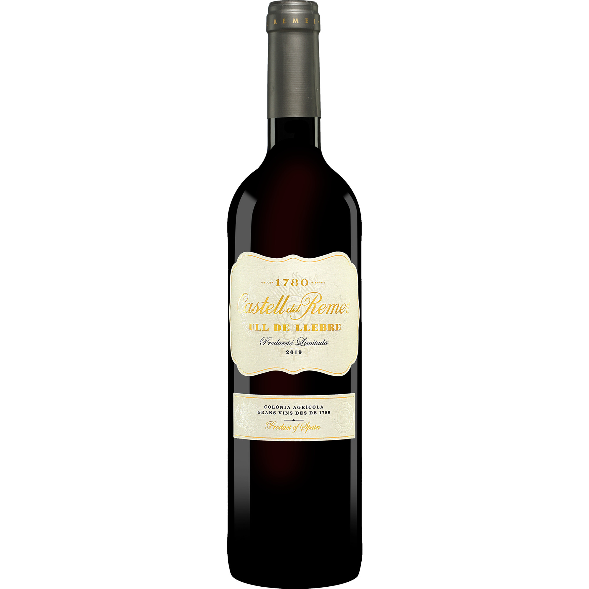 Castell del Remei Ull de Llebre 2019  0.75L 14.5% Vol. Rotwein Trocken aus Spanien Rotwein 30546 vinos DE