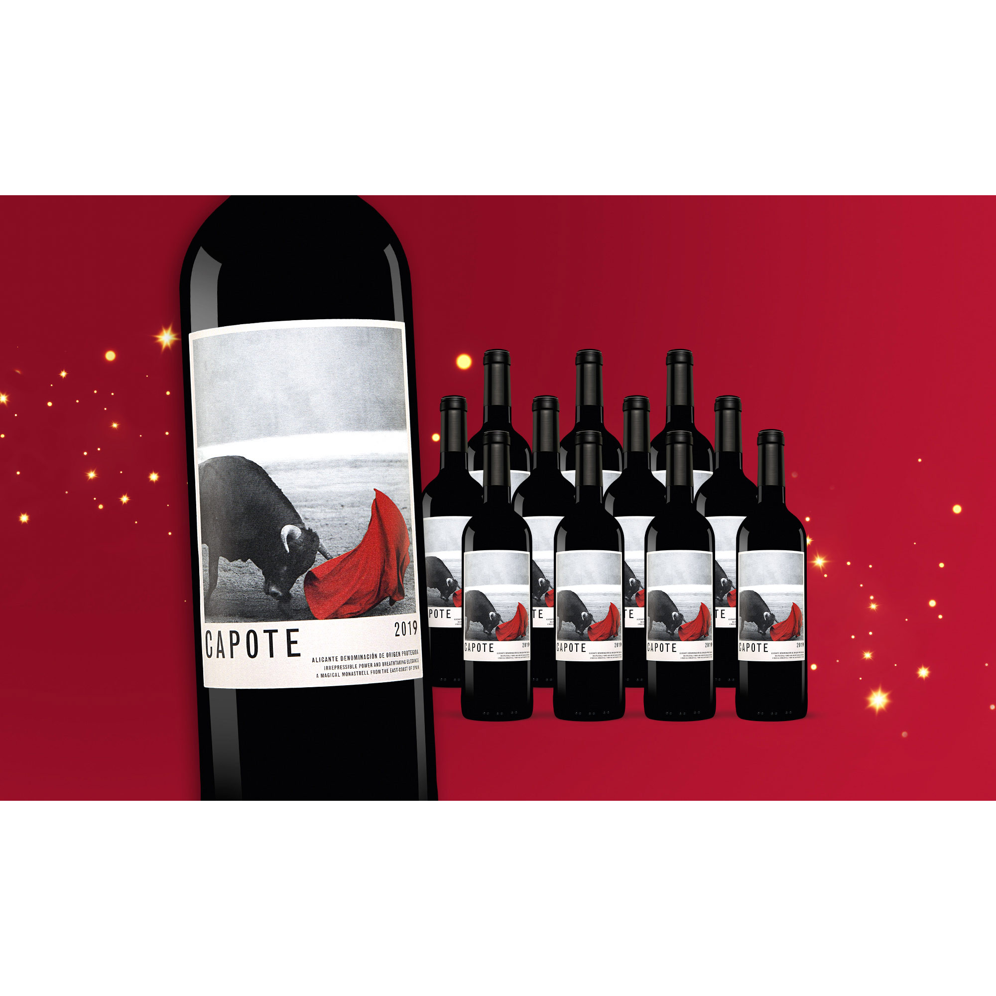 Capote 2019  9L 13.5% Vol. Weinpaket aus Spanien 30648 vinos DE