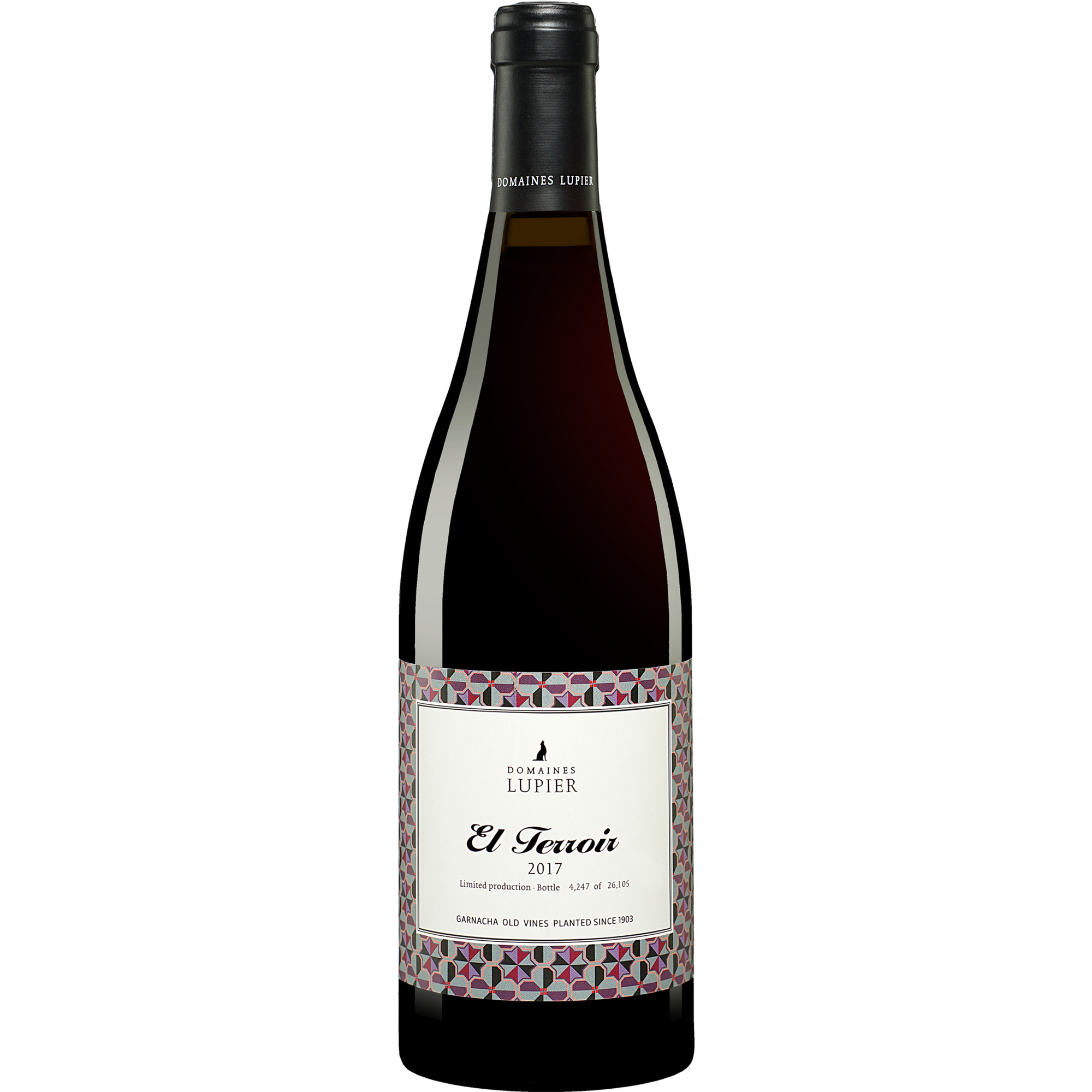 Domaines Lupier »El Terroir« 2017  0.75L 14.5% Vol. Rotwein Trocken aus Spanien Rotwein 30796 vinos DE