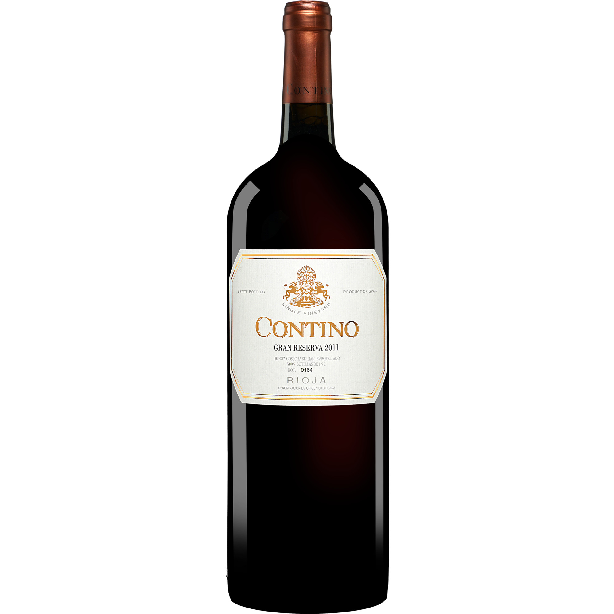 Contino Gran Reserva - 1,5 L. Magnum 2011  1.5L 14% Vol. Rotwein Trocken aus Spanien