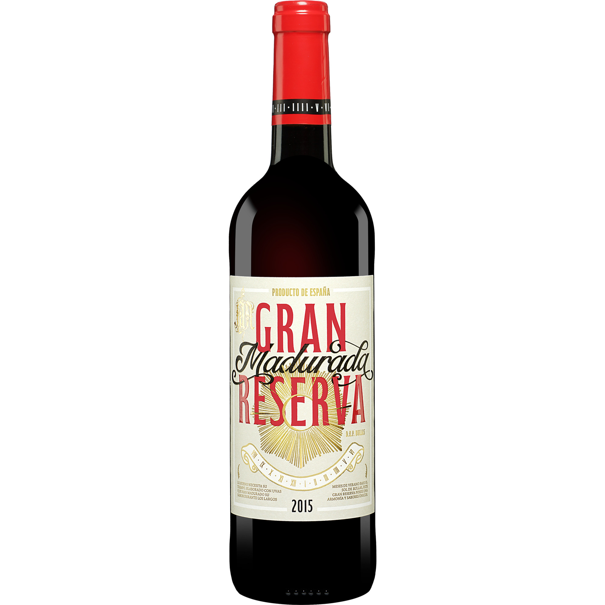 Madurada Gran Reserva 2015  0.75L 14% Vol. Rotwein Trocken aus Spanien Rotwein 31114 vinos DE