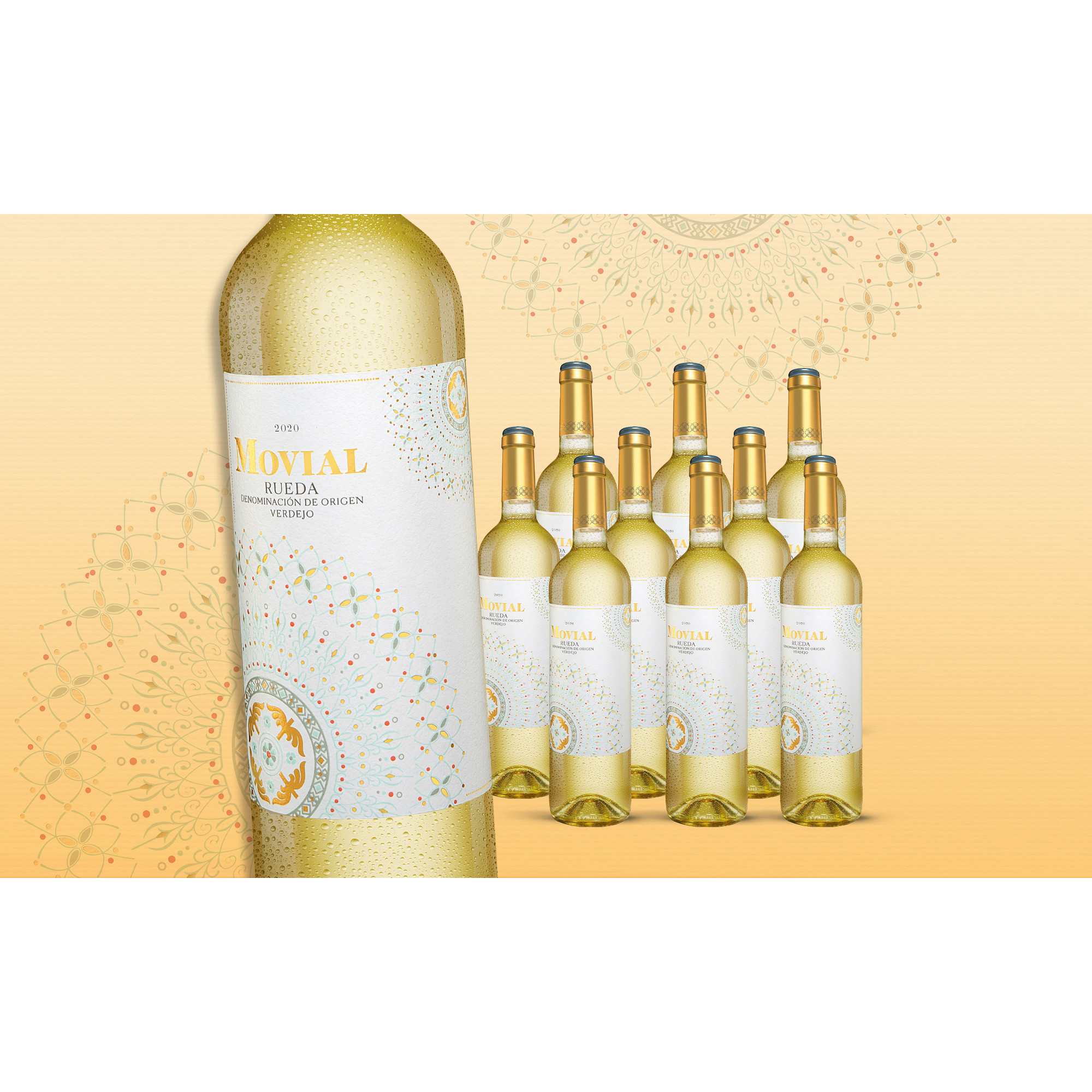 Movial Verdejo 2020  7.5L 13% Vol. Trocken Weinpaket aus Spanien 31251 vinos DE