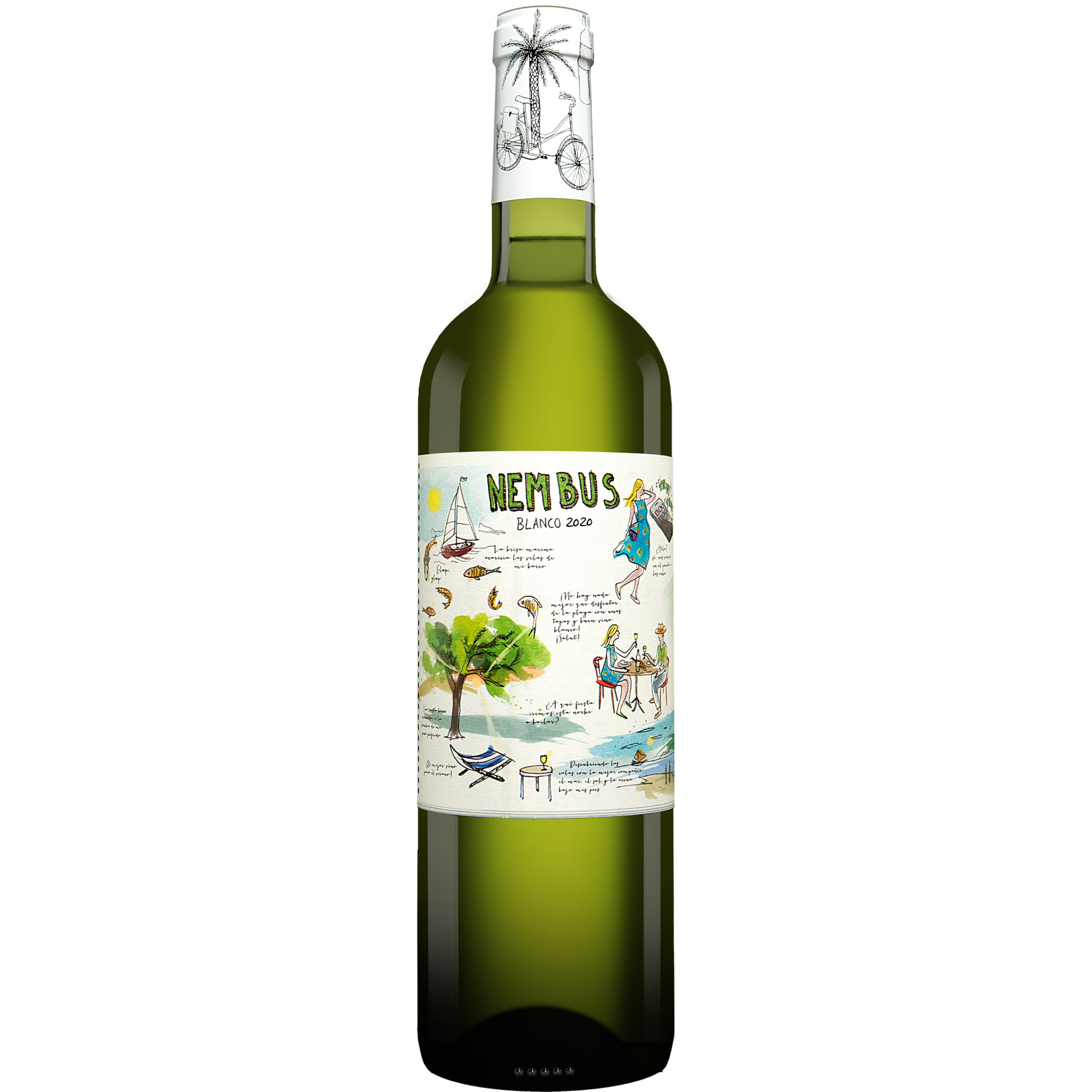 Nembus Blanco 2020  0.75L 12% Vol. Weißwein Trocken aus Spanien Weißwein 31540 vinos DE