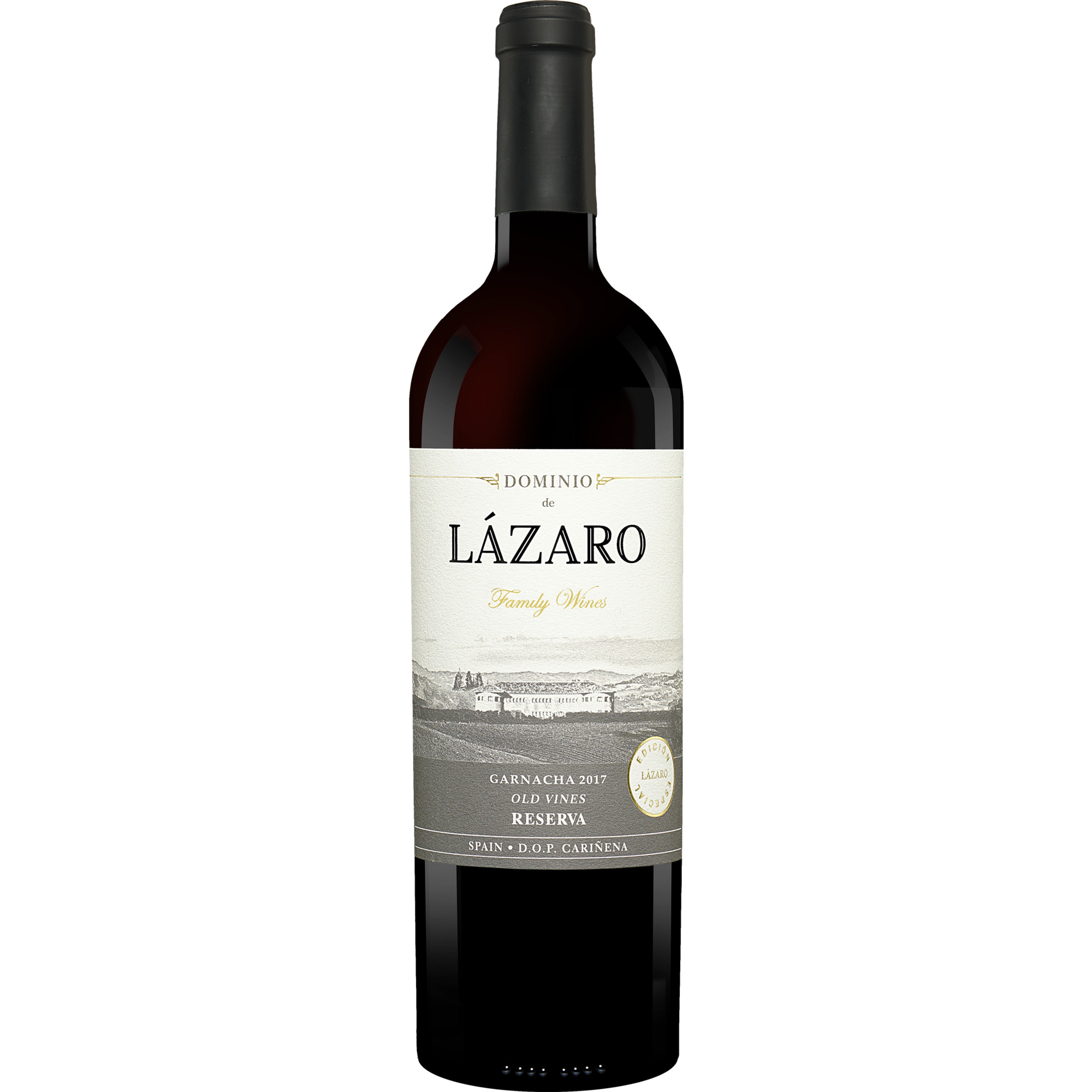 Dominio de Lázaro Reserva 2017  0.75L 14.5% Vol. Rotwein Trocken aus Spanien Rotwein 31893 vinos DE