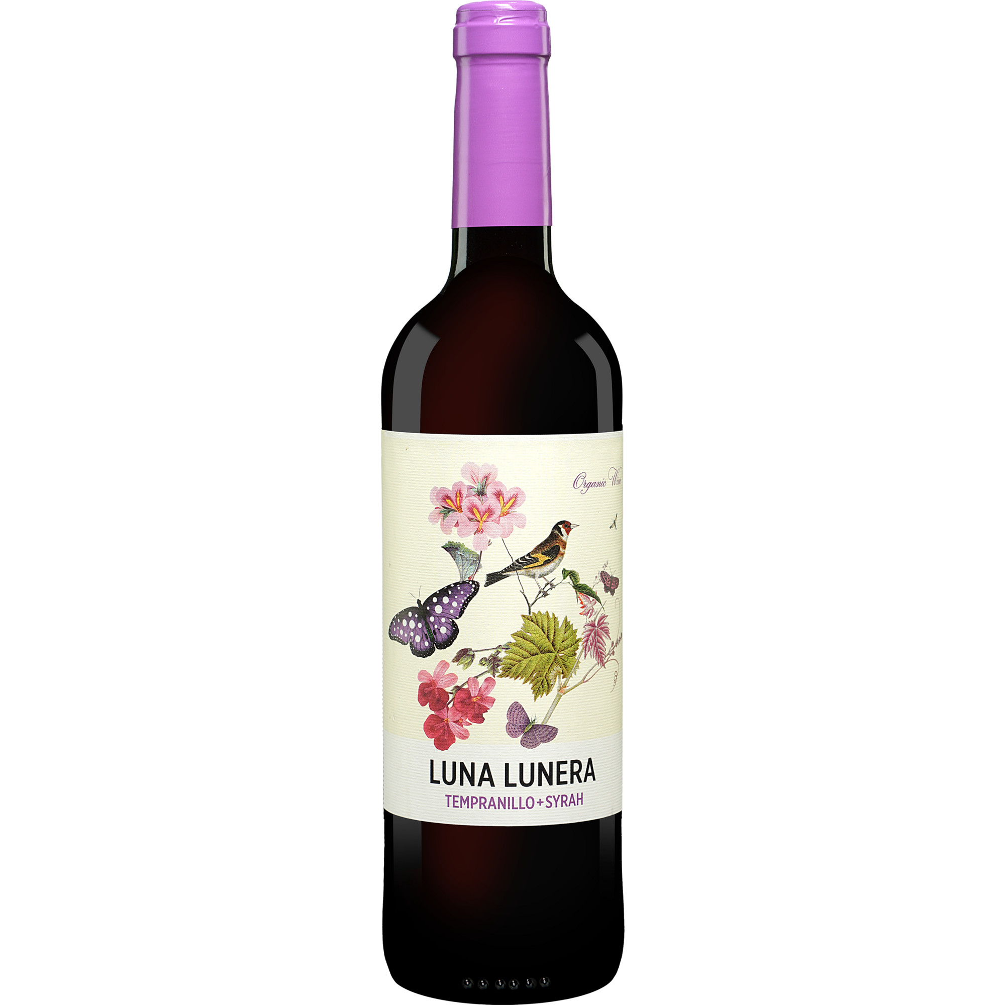 Luna Lunera Tempranillo Syrah 2020  0.75L 14% Vol. Rotwein Trocken aus Spanien Rotwein 31964 vinos DE