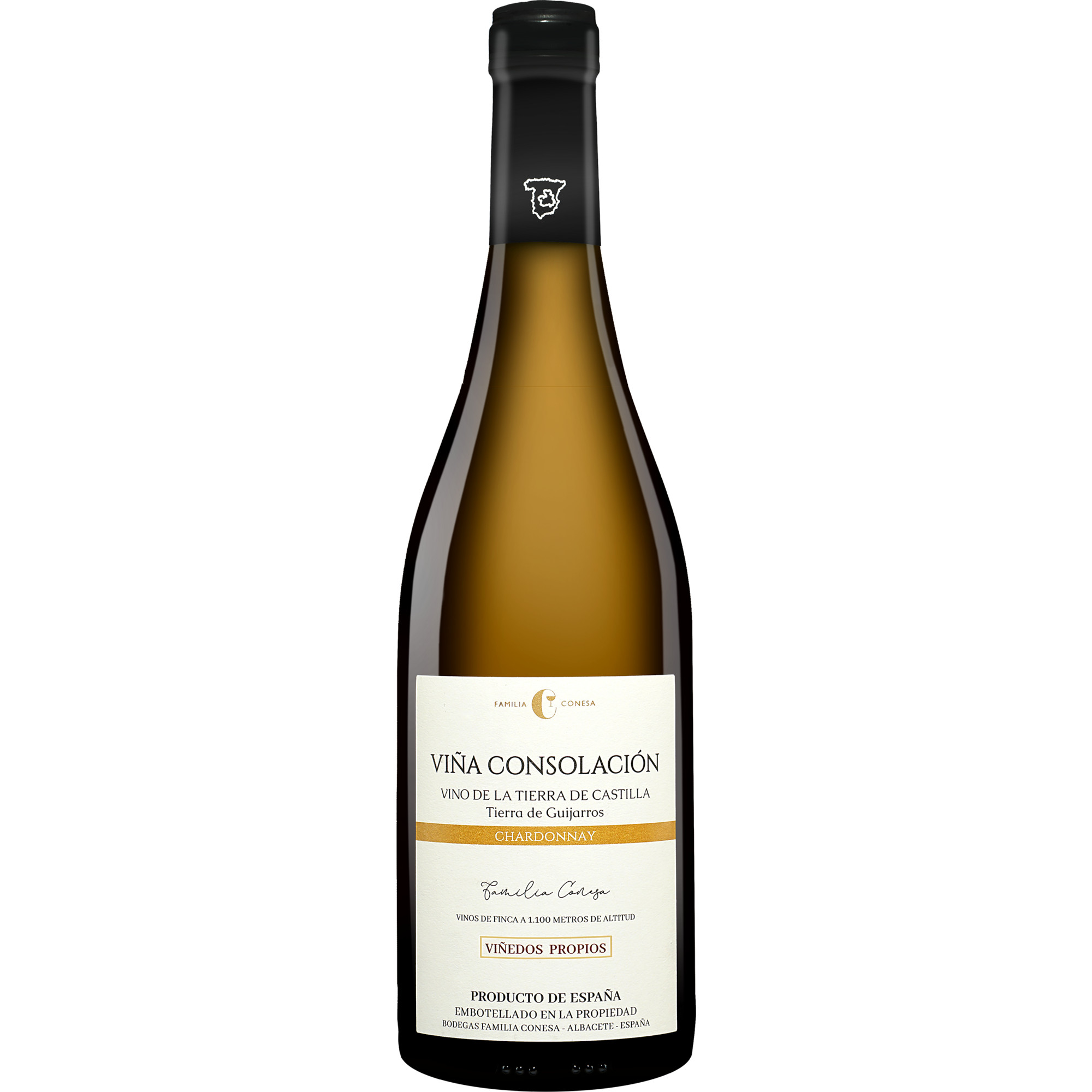 Viña Consolación Chardonnay 2020  0.75L 12.5% Vol. Weißwein Trocken aus Spanien Weißwein 32072 vinos DE