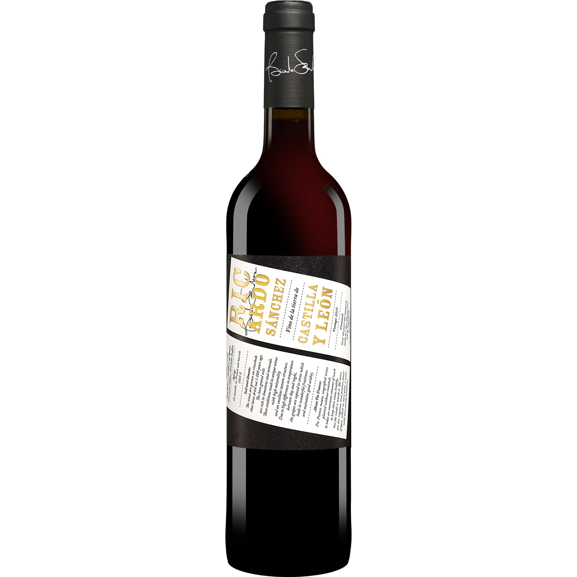 Ricardo Sánchez 2019  0.75L 13.5% Vol. Rotwein Trocken aus Spanien Rotwein 32337 vinos DE