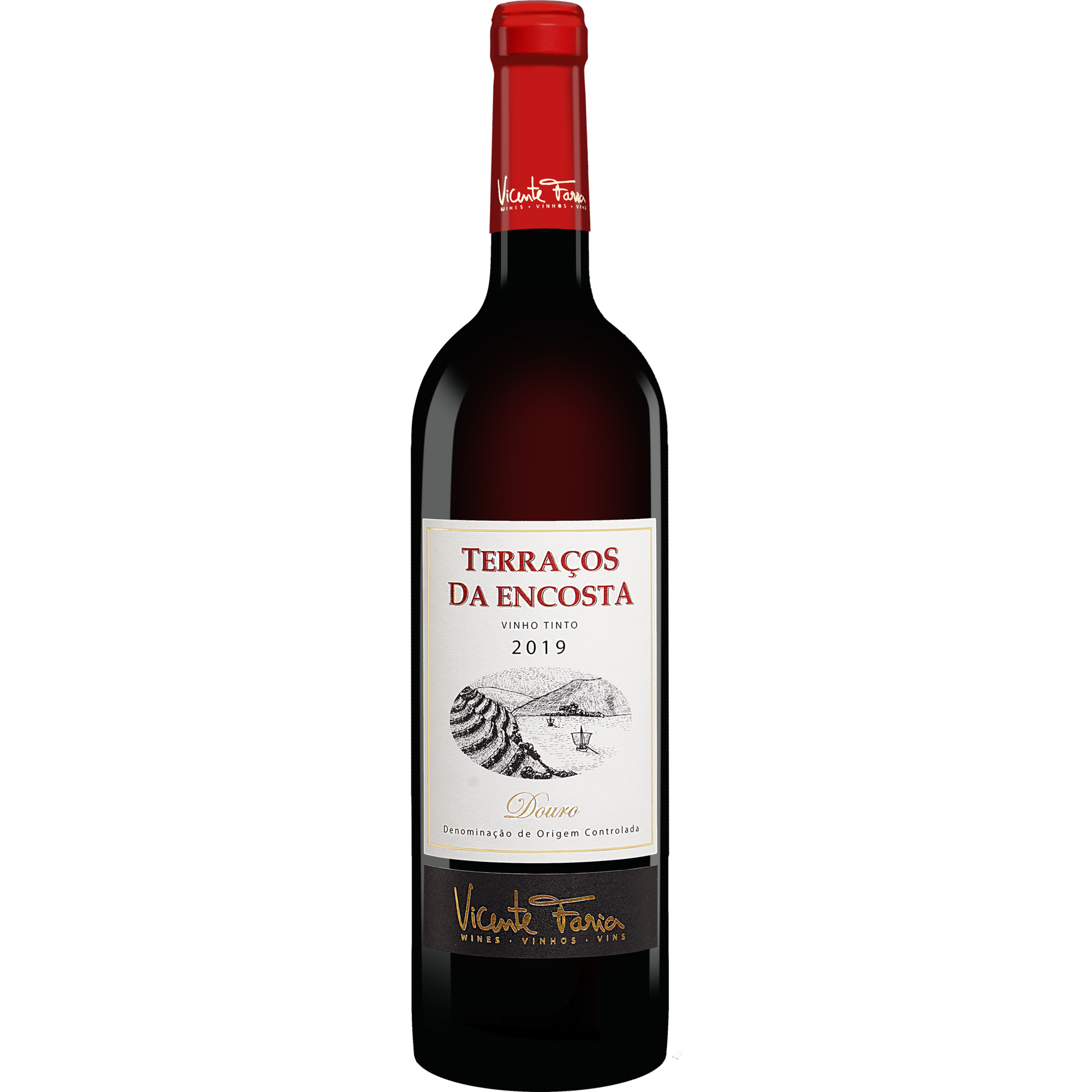 Terraços da Encosta 2019  0.75L 13% Vol. Rotwein Trocken aus Portugal Rotwein 32667 vinos DE