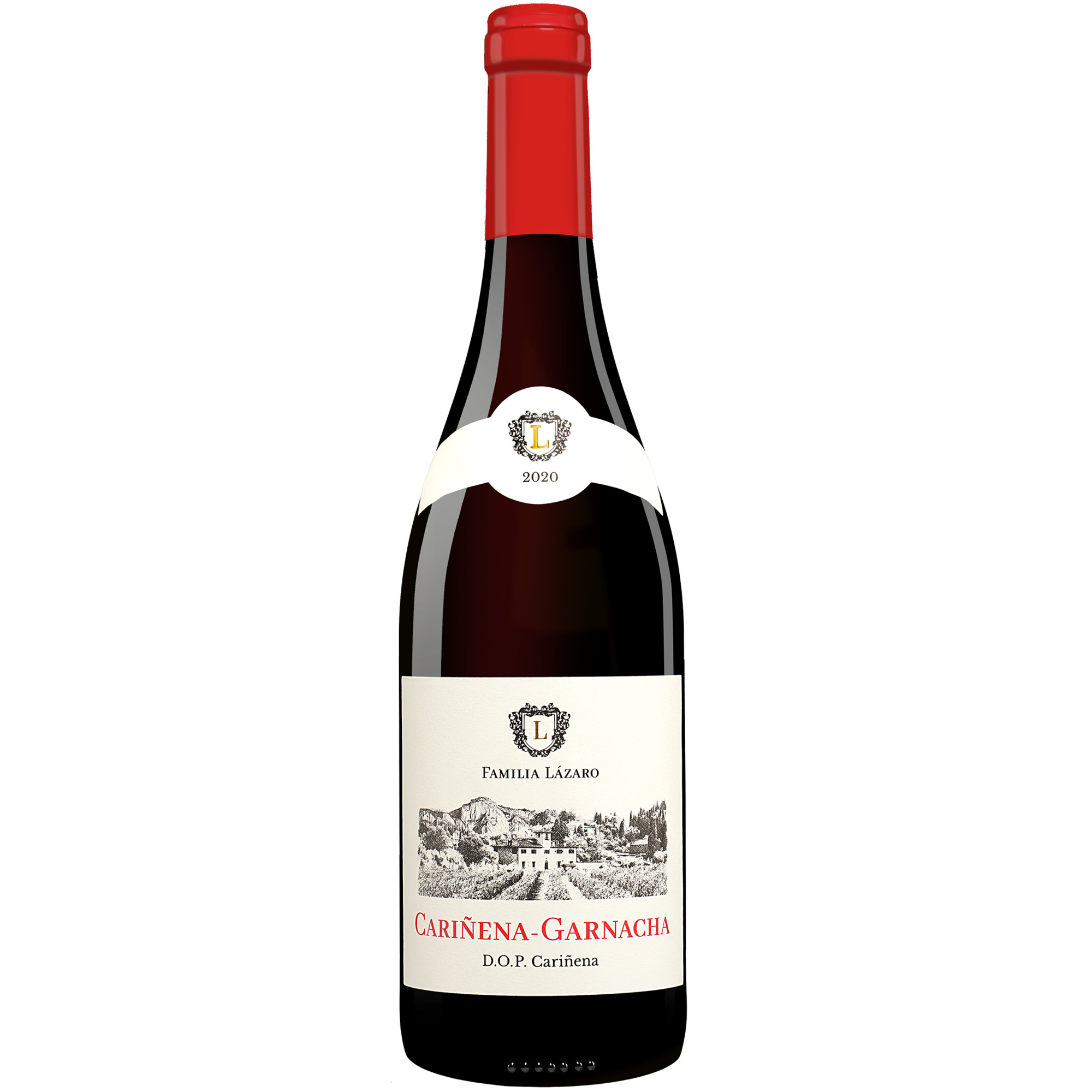 Familia Lázaro Cariñena - Garnacha 2020  0.75L 14% Vol. Rotwein Trocken aus Spanien Rotwein 32708 vinos DE