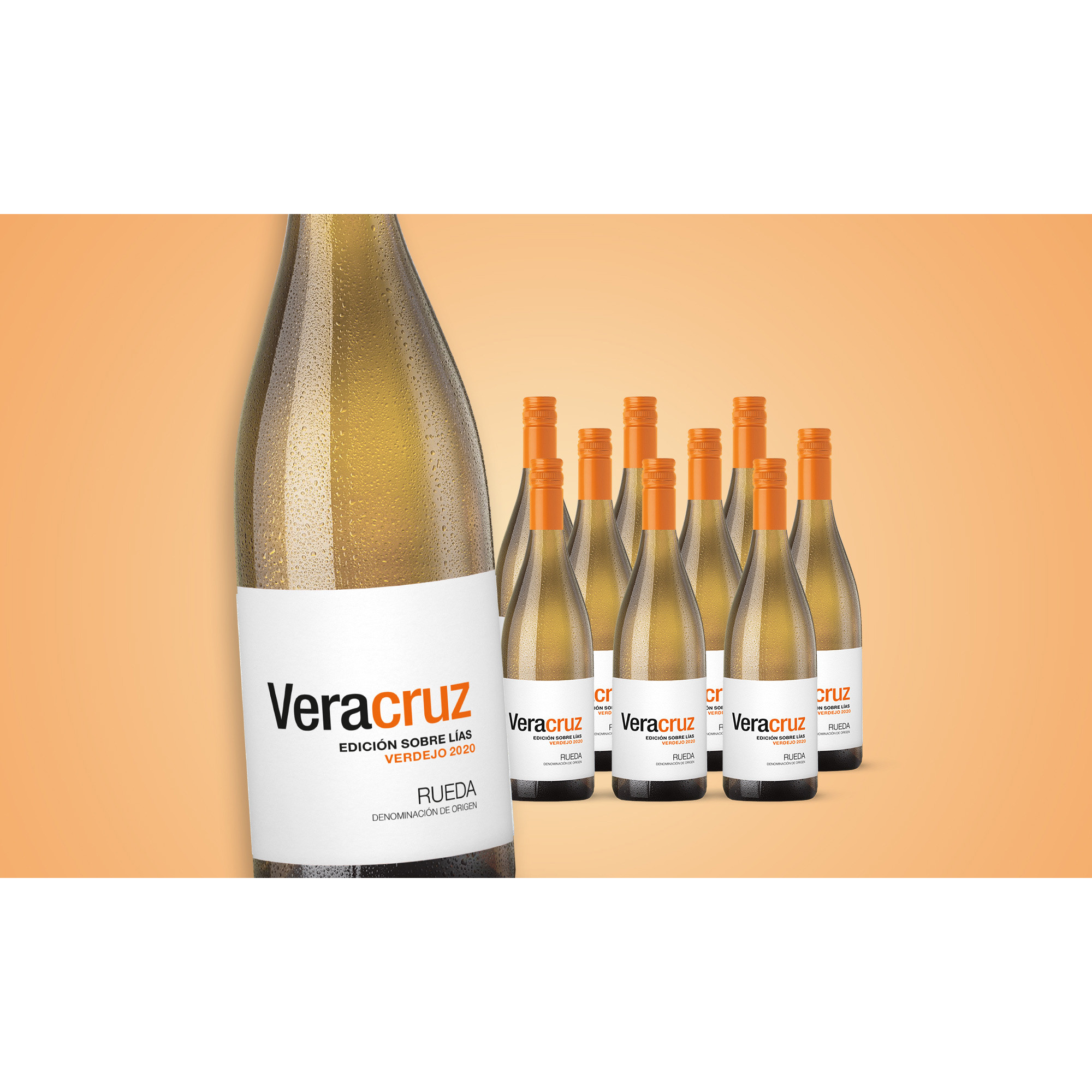 Veracruz Verdejo Sobre Lías 2020  7.5L 12.5% Vol. Trocken Weinpaket aus Spanien 32771 vinos DE