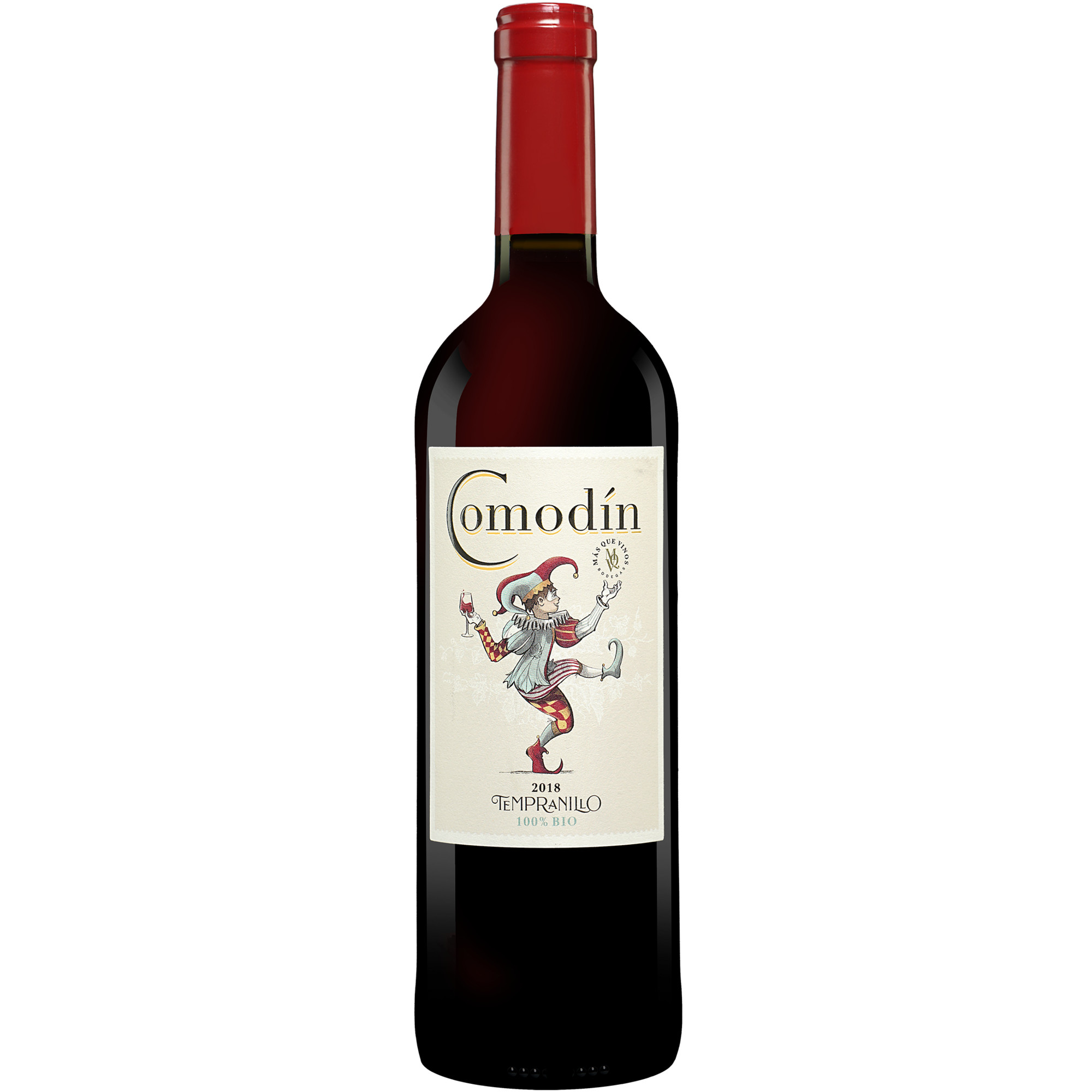 Comodín Cencibel 2018  0.75L 14% Vol. Rotwein Trocken aus Spanien Rotwein 33017 vinos DE