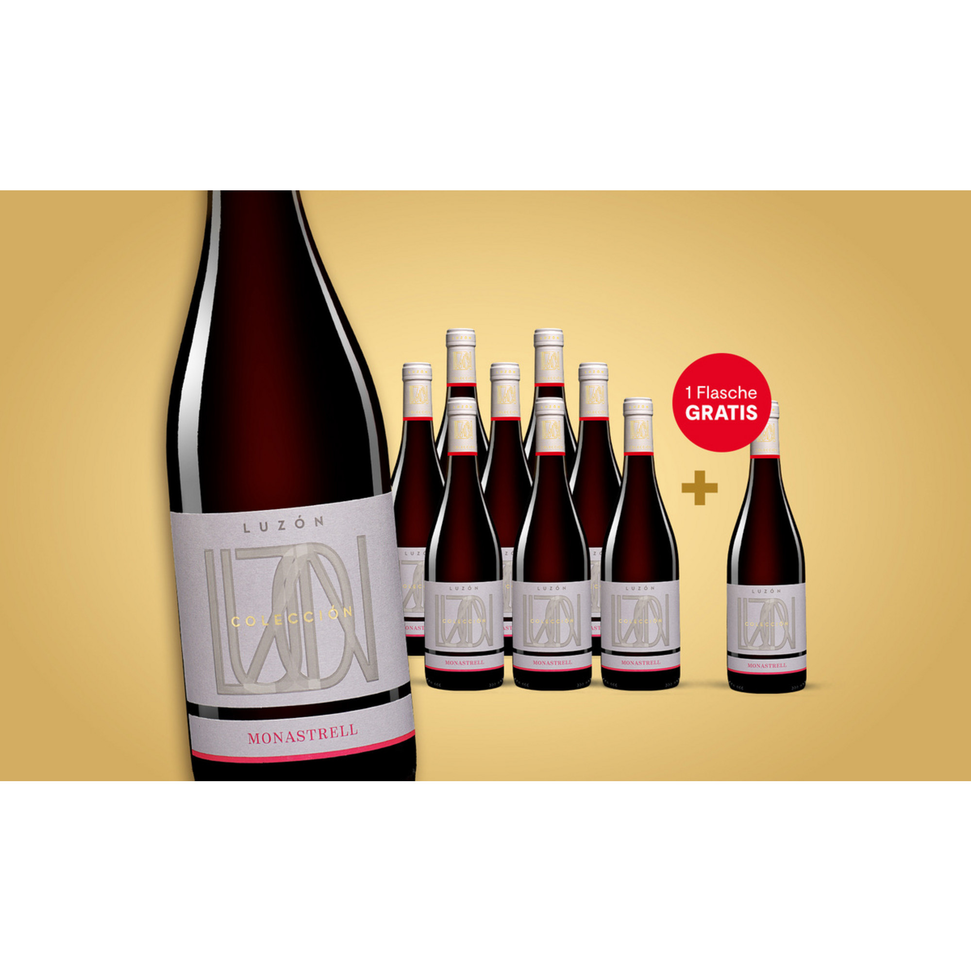 Luzón Colección Monastrell 2020  7.5L 14.5% Vol. Trocken Weinpaket aus Spanien 33080 vinos DE