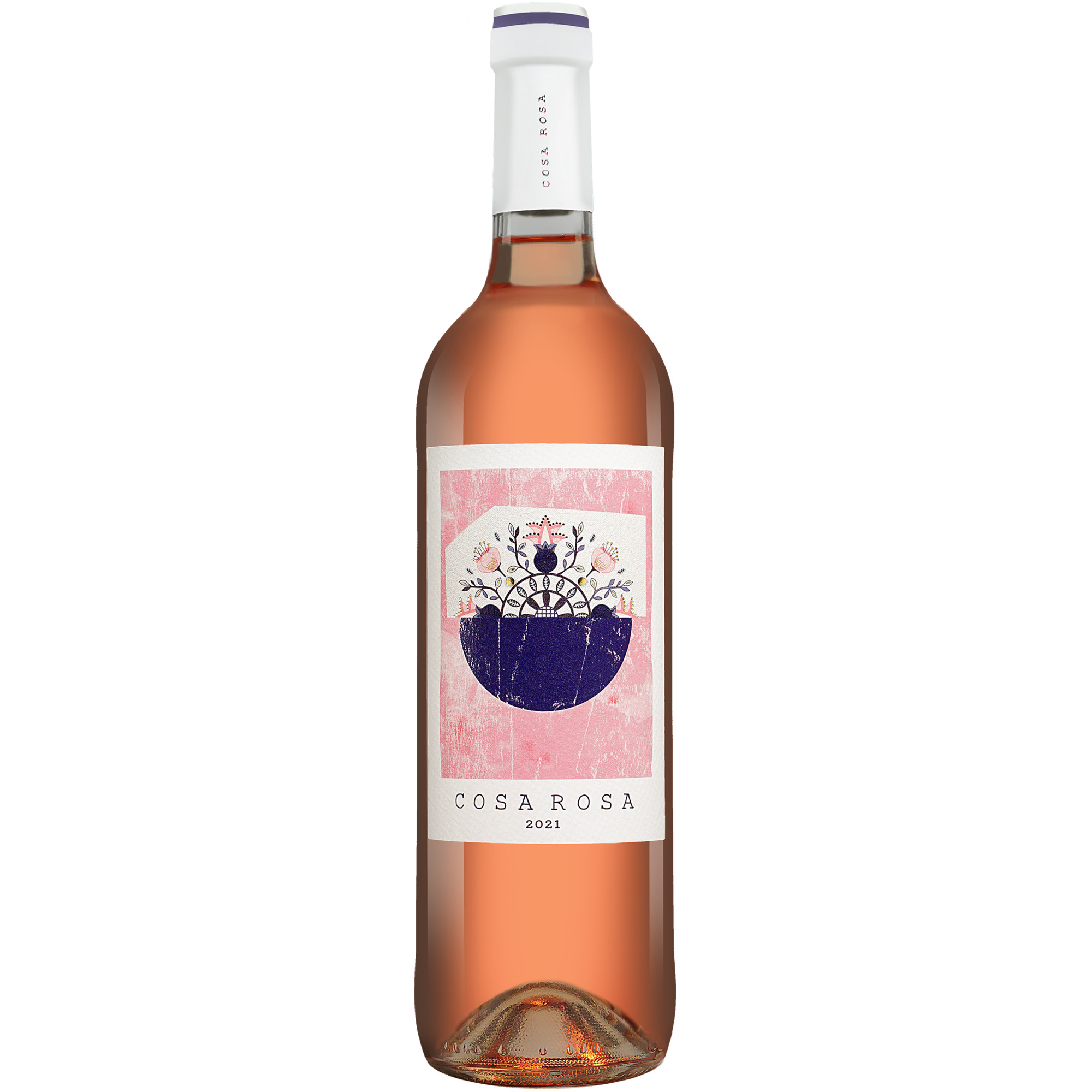 Cosa Rosa 2021  0.75L 12.5% Vol. Roséwein Trocken aus Spanien Rosewein 33215 vinos DE