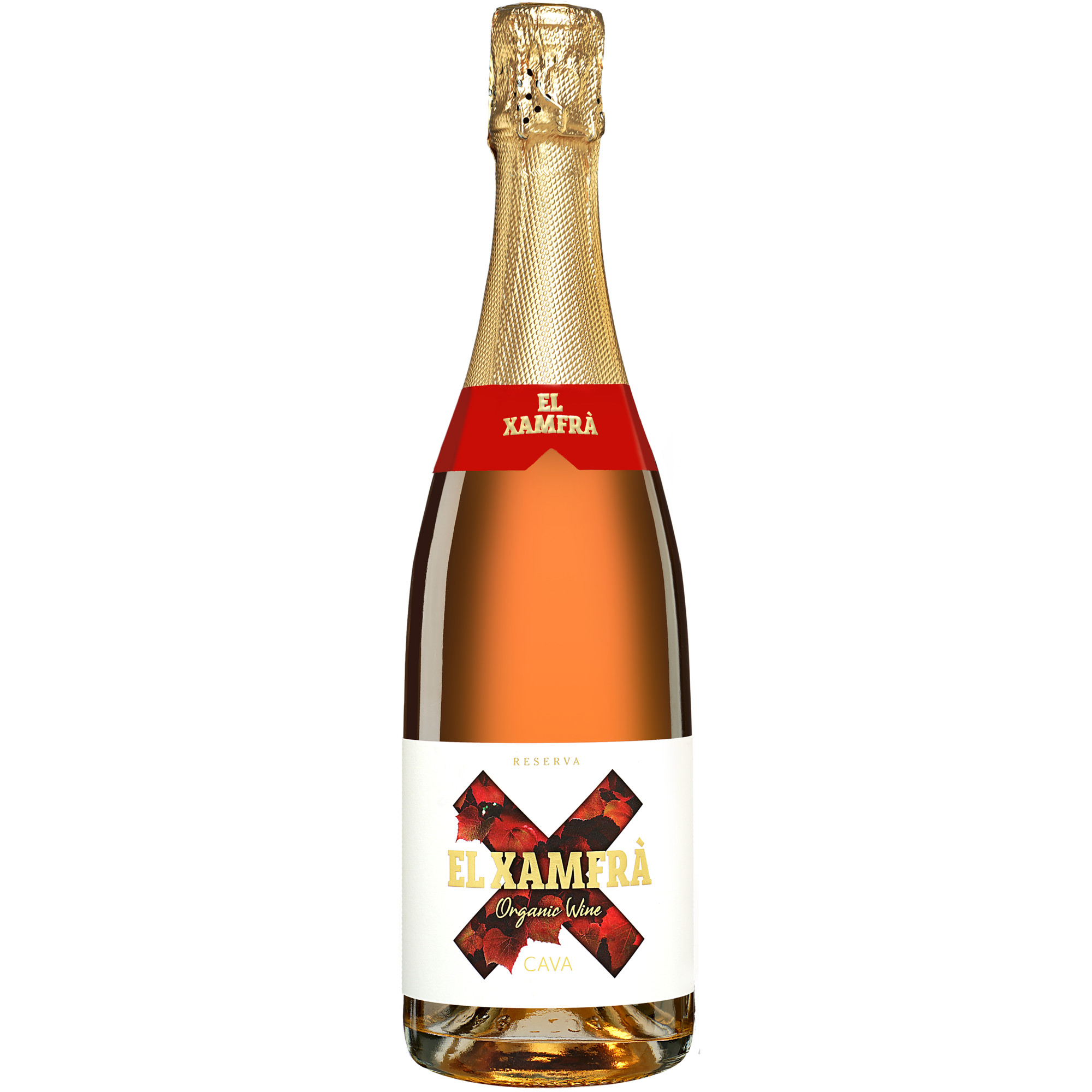 El Xamfrà Cava Rosé Reserva Brut Nature 2019  0.75L 11.5% Vol. Sehr Trocken aus Spanien