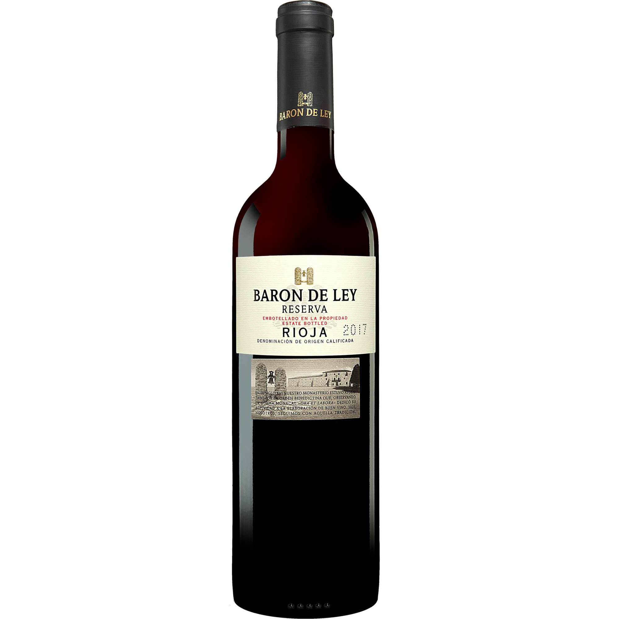 Barón de Ley Reserva 2017  0.75L 14.5% Vol. Rotwein Trocken aus Spanien Rotwein 33437 vinos DE