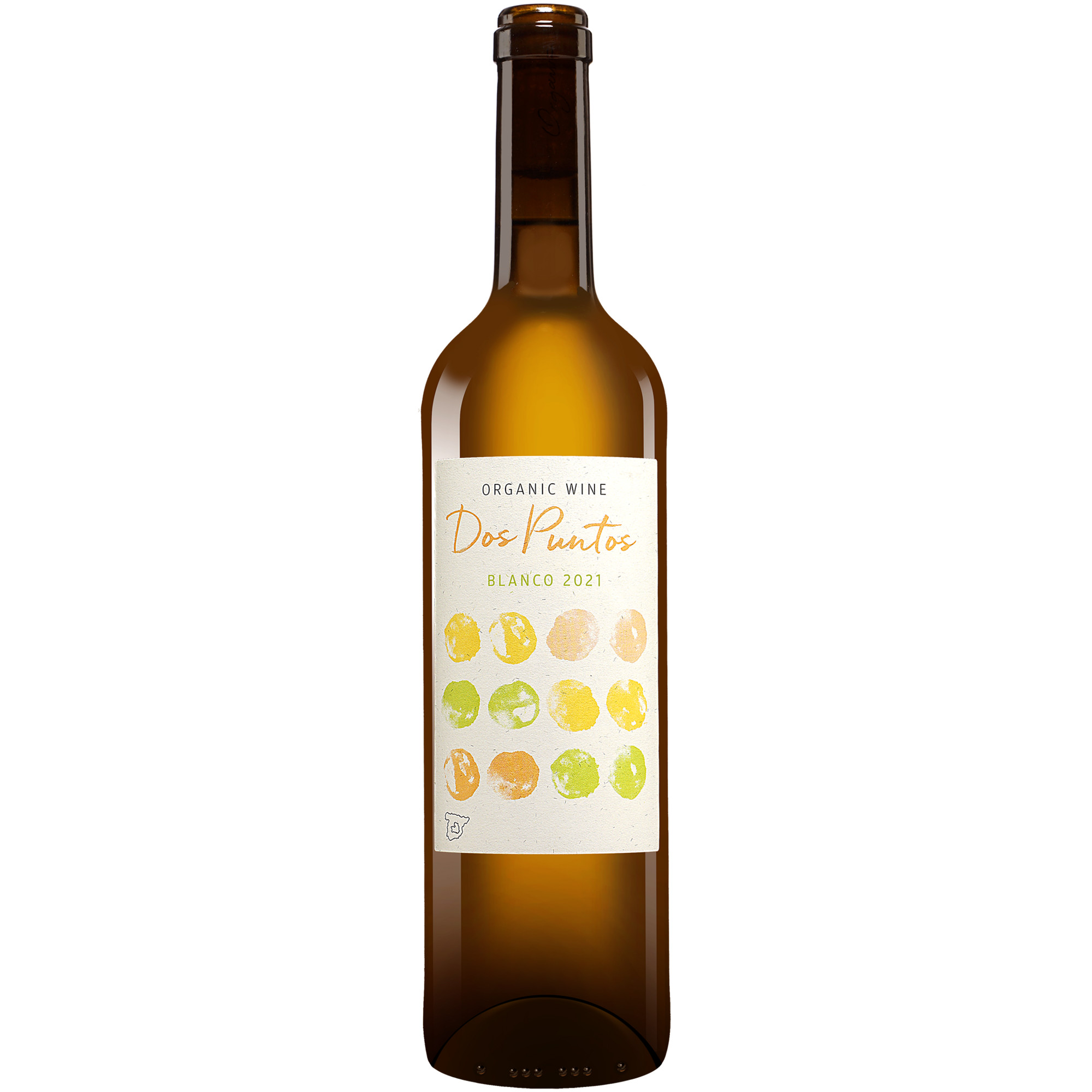 Dos Puntos Blanco Organic 2021  0.75L 13% Vol. Weißwein Trocken aus Spanien Weißwein 33474 vinos DE
