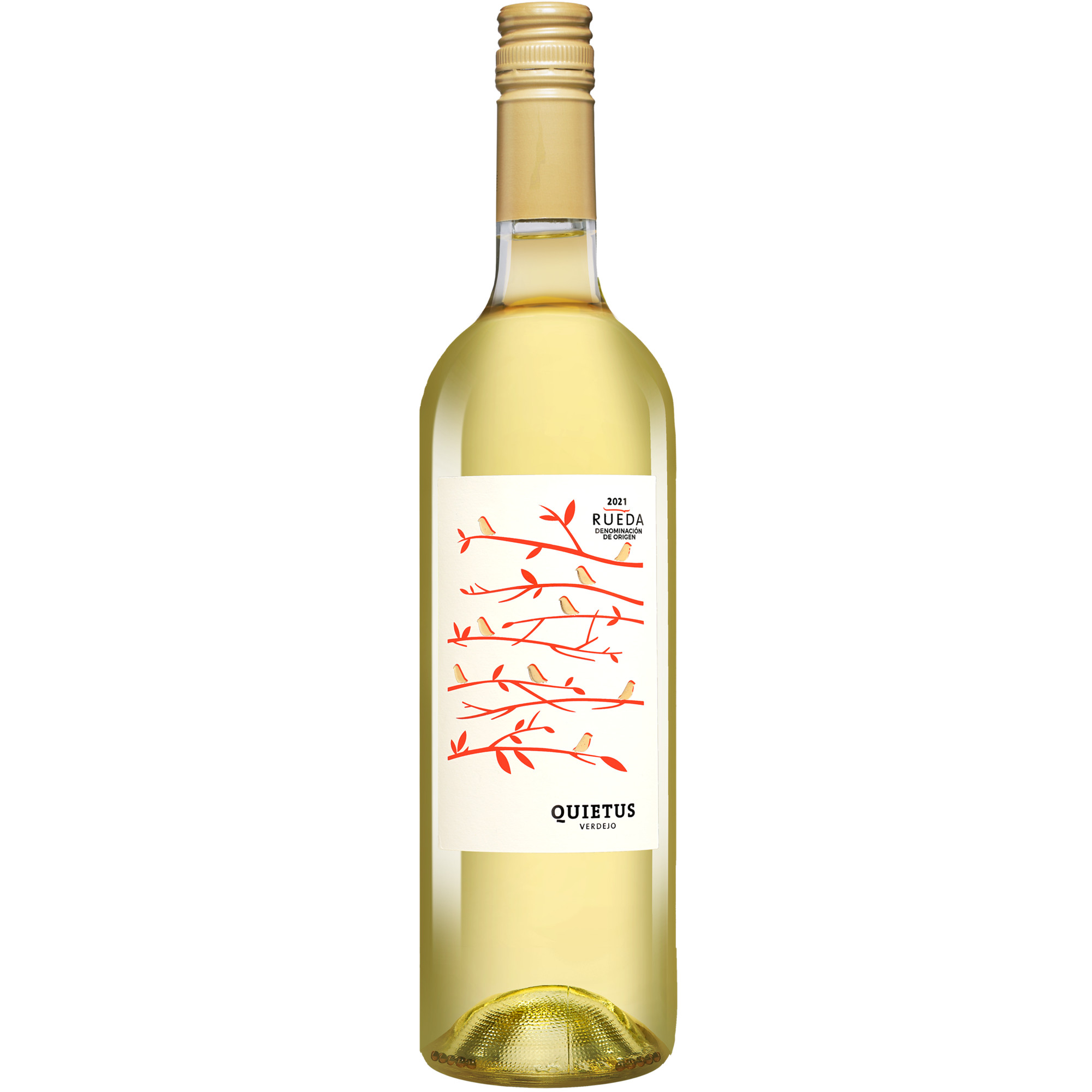 Quietus Verdejo 2021  0.75L 12.5% Vol. Weißwein Trocken aus Spanien Weißwein 33479 vinos DE