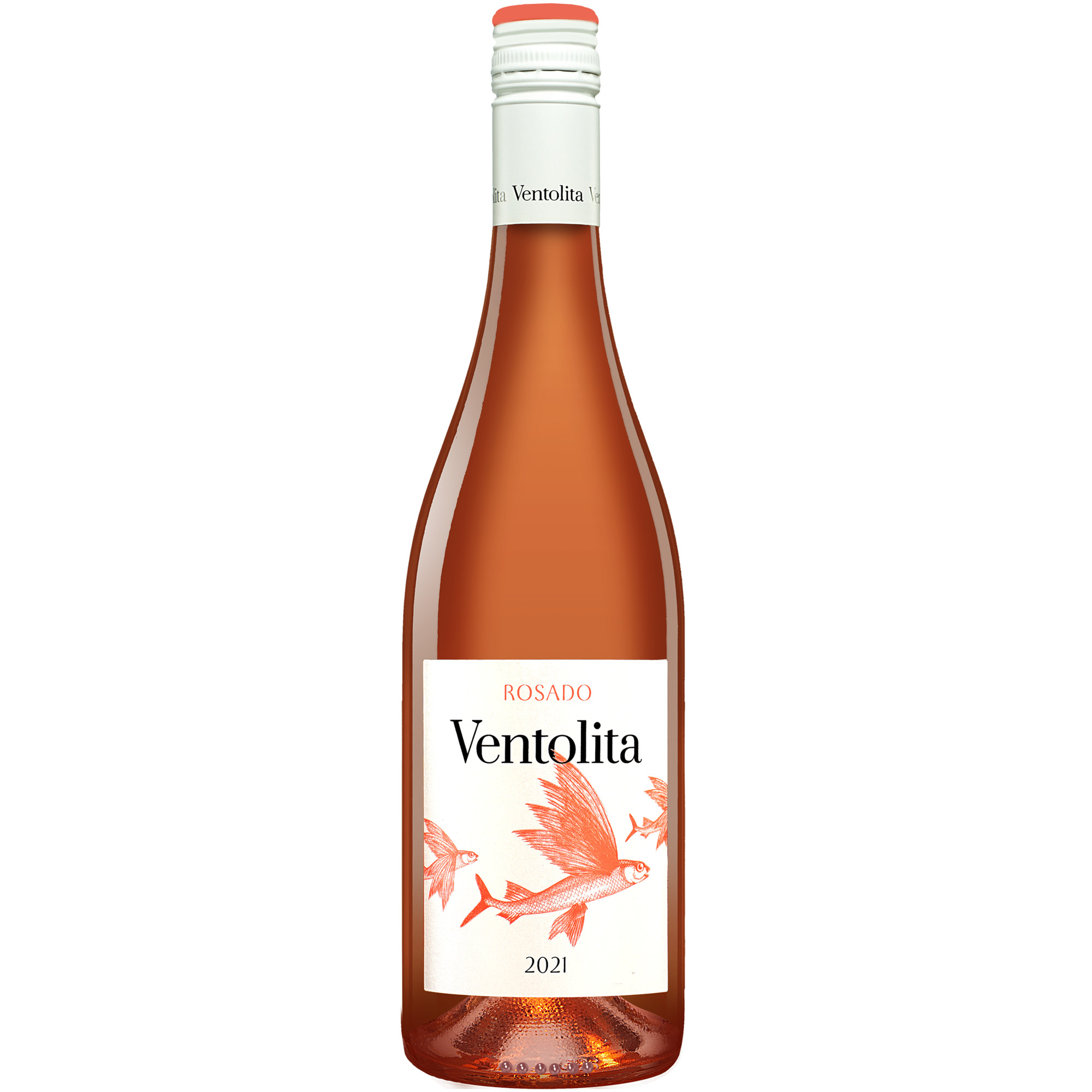Ventolita Rosado 2021  0.75L 13% Vol. Roséwein Trocken aus Spanien Rosewein 33525 vinos DE