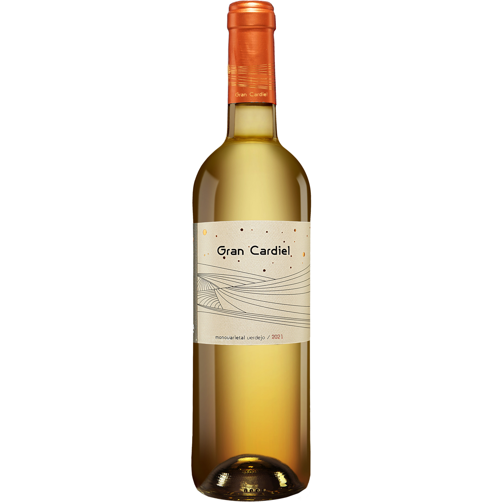 Gran Cardiel Verdejo 2021  0.75L 13% Vol. Weißwein Trocken aus Spanien Weißwein 33665 vinos DE