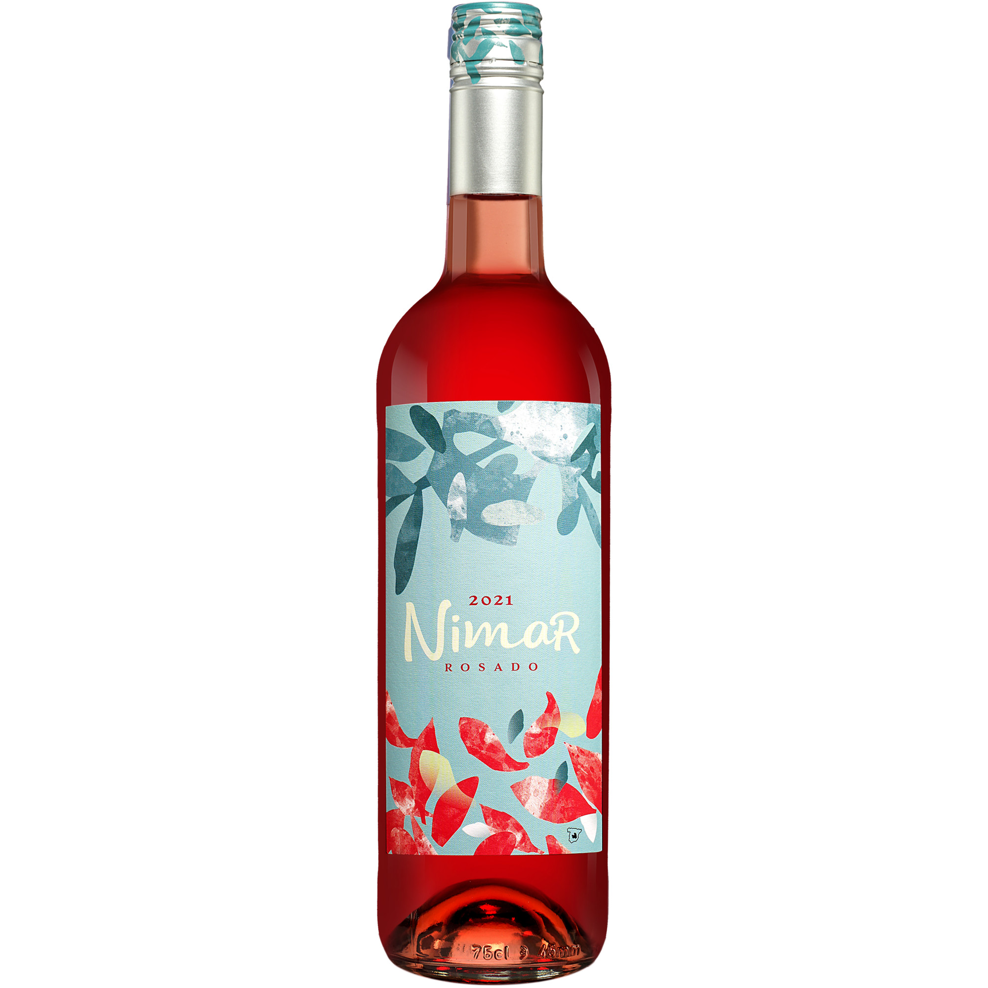 Nimar Rosado 2021  0.75L 12.5% Vol. Roséwein Halbtrocken aus Spanien Rosewein 33667 vinos DE