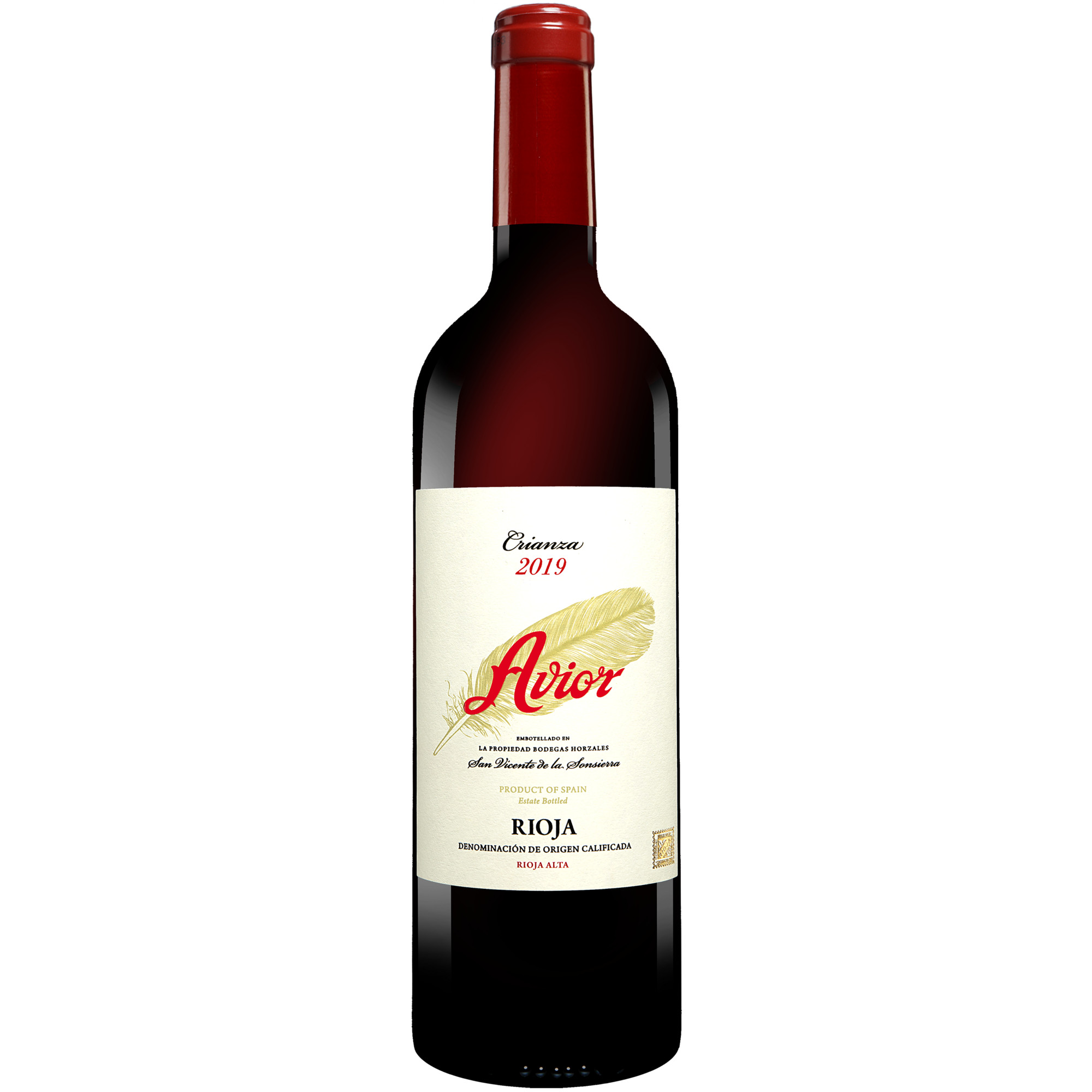 Avior Crianza 2019  0.75L 14% Vol. Rotwein Trocken aus Spanien Rotwein 33676 vinos DE