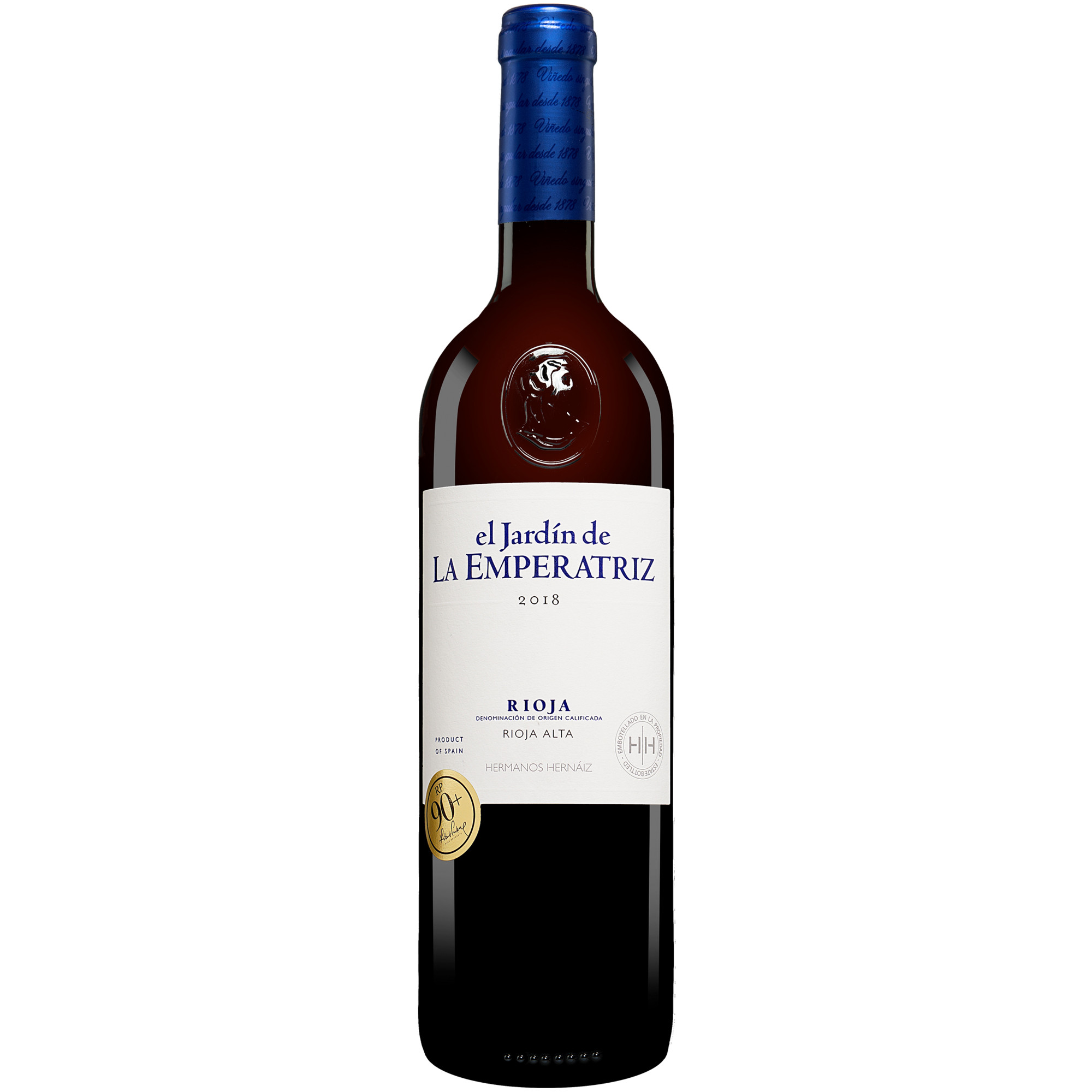 Jardín de la Emperatriz Tinto Crianza 2018  0.75L 14% Vol. Rotwein Trocken aus Spanien Rotwein 33737 vinos DE