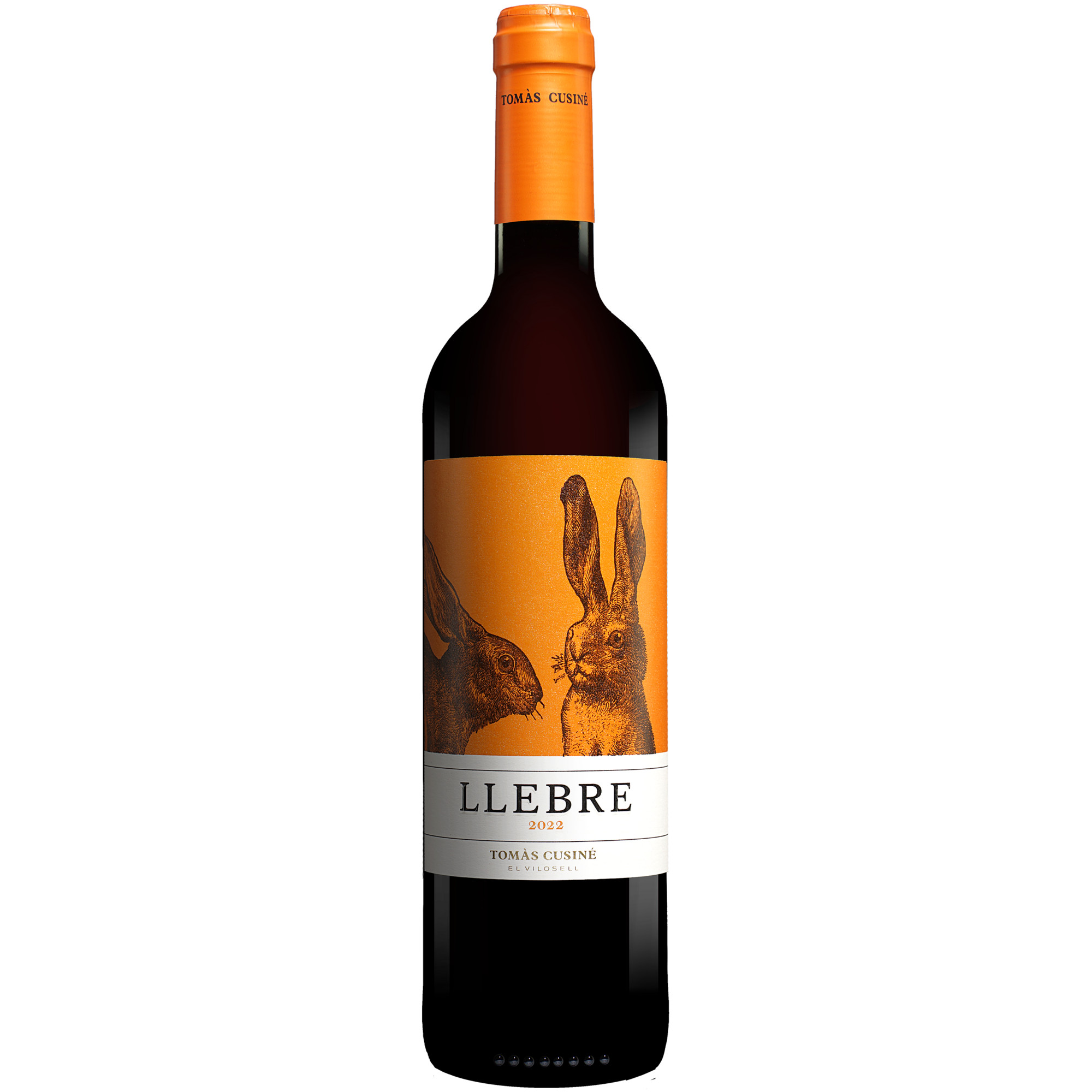 Tomàs Cusiné »Llebre« 2022  0.75L 13.5% Vol. Rotwein Trocken aus Spanien