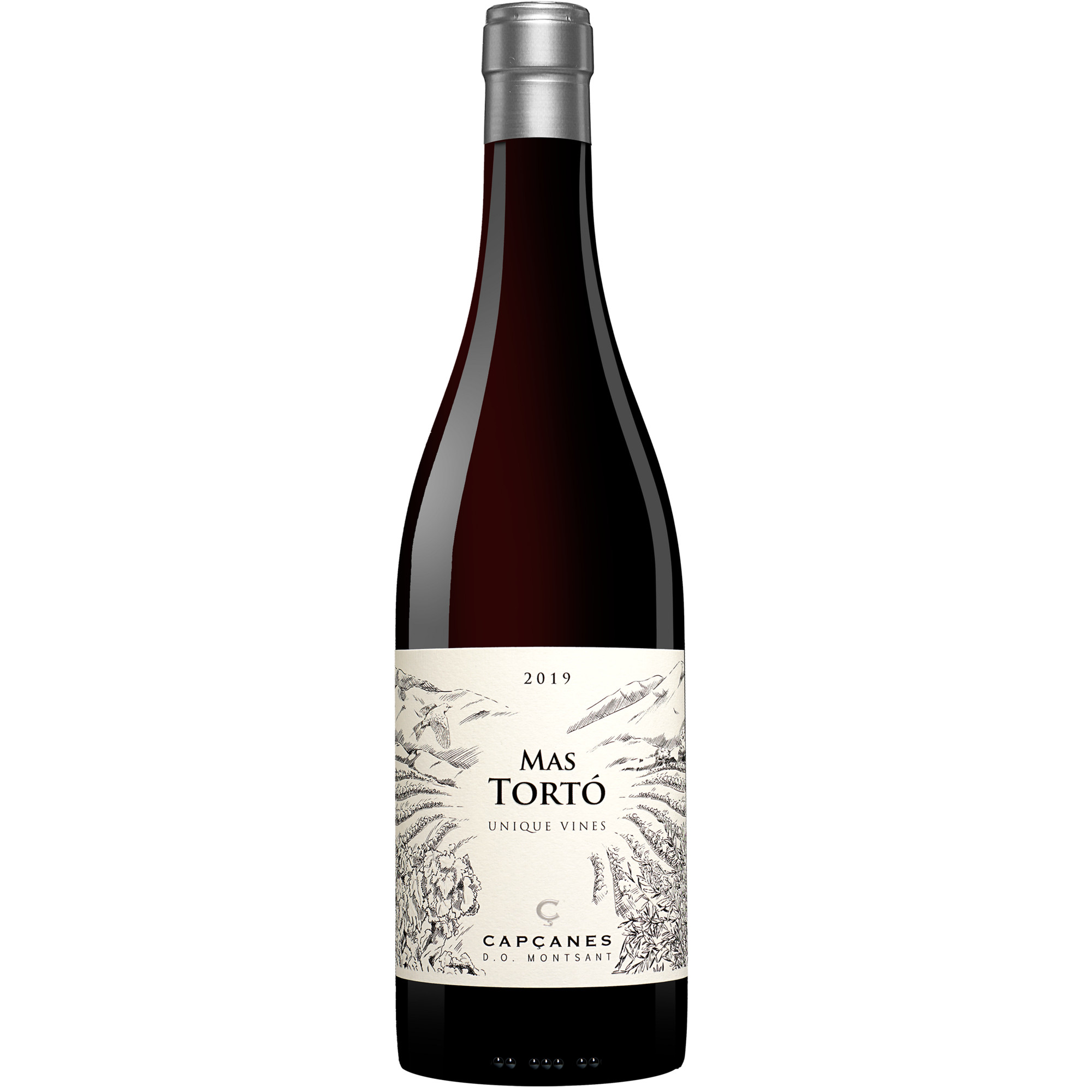 Capçanes »Mas Tortó« Unique Vines 2019  0.75L 15% Vol. Rotwein Trocken aus Spanien Rotwein 33942 vinos DE