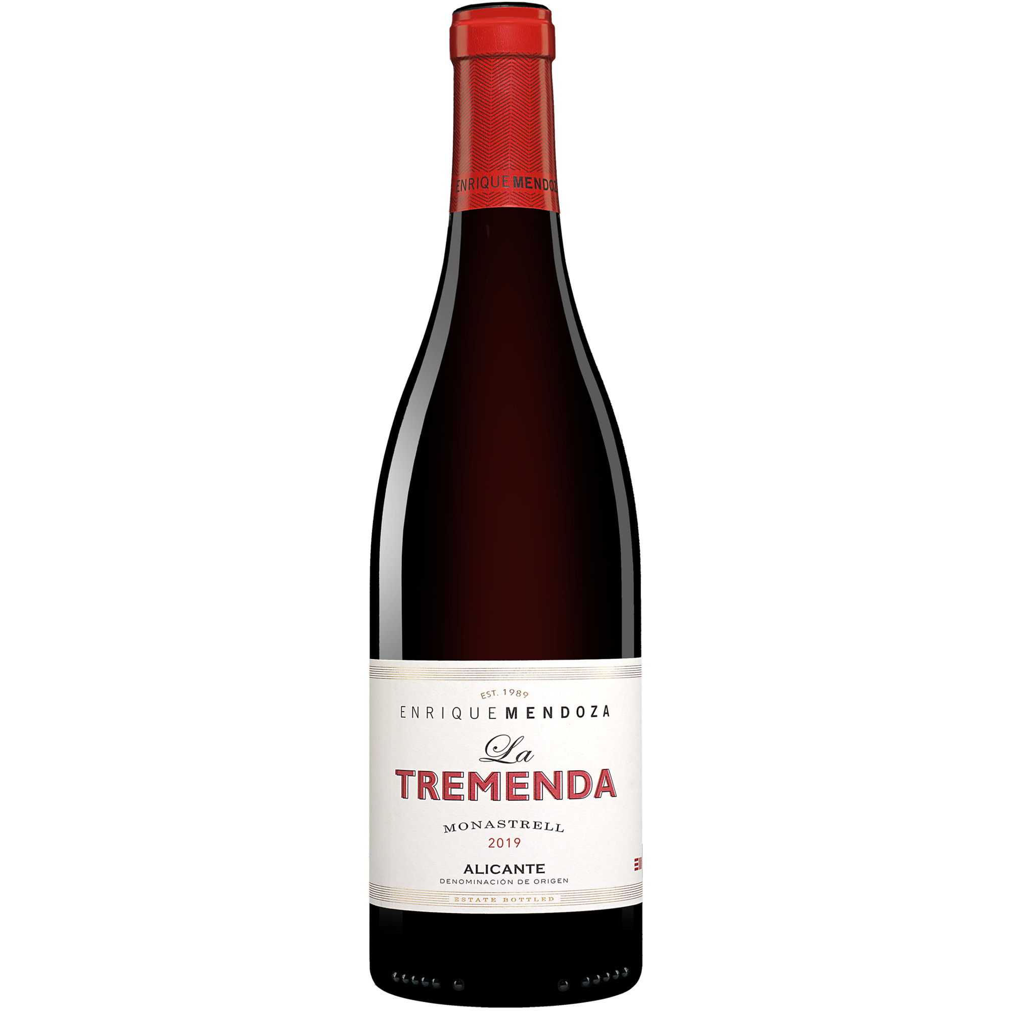 Enrique Mendoza »La Tremenda« Monastrell 2019  0.75L 14% Vol. Rotwein Trocken aus Spanien Rotwein 33963 vinos DE