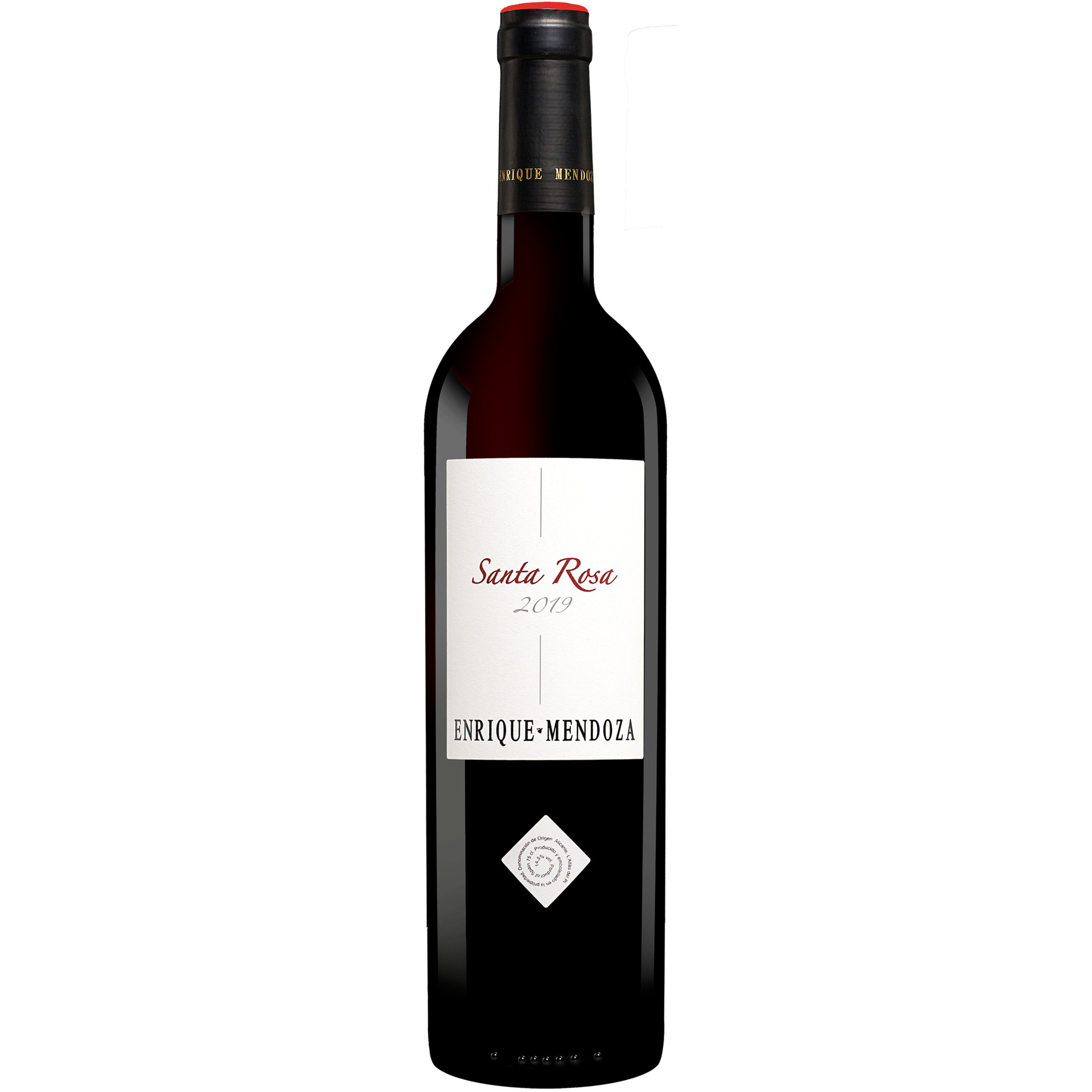 Enrique Mendoza »Santa Rosa« 2019  0.75L 14.5% Vol. Rotwein Trocken aus Spanien Rotwein 33964 vinos DE