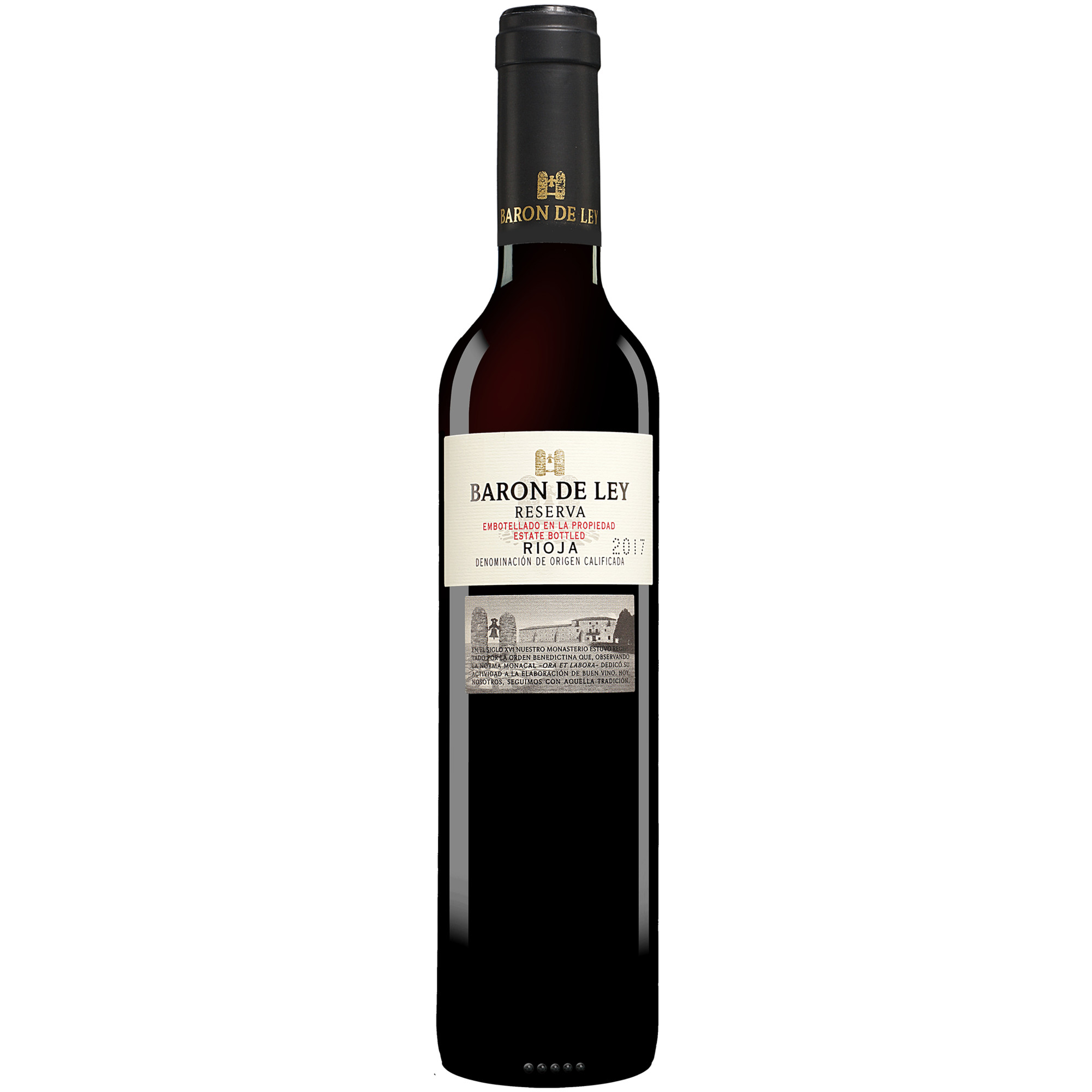 Barón de Ley Reserva - 0,5 L. 2017  0.5L 14.5% Vol. Rotwein Trocken aus Spanien Rotwein 33993 vinos DE