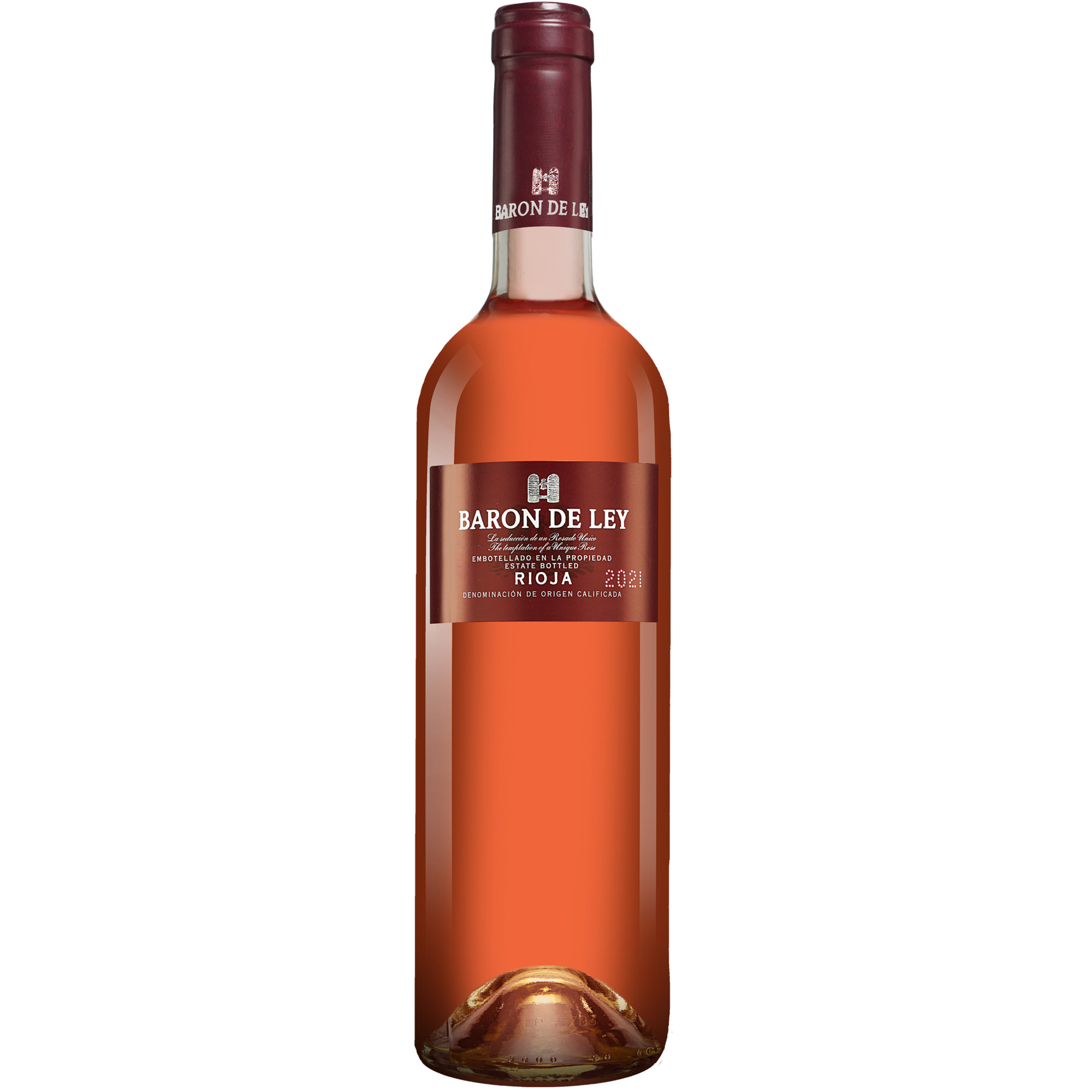 Barón de Ley Rosado 2021  0.75L 13.5% Vol. Roséwein Trocken aus Spanien Rosewein 33994 vinos DE