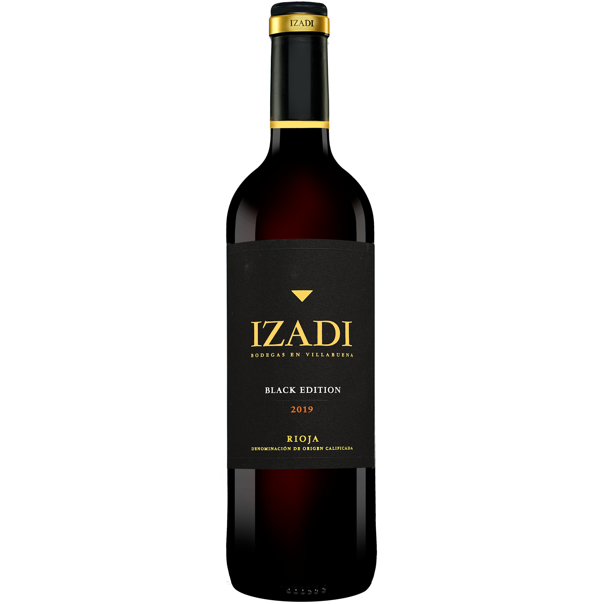 Izadi Crianza Black Edition 2019  0.75L 14% Vol. Rotwein Trocken aus Spanien Rotwein 34032 vinos DE