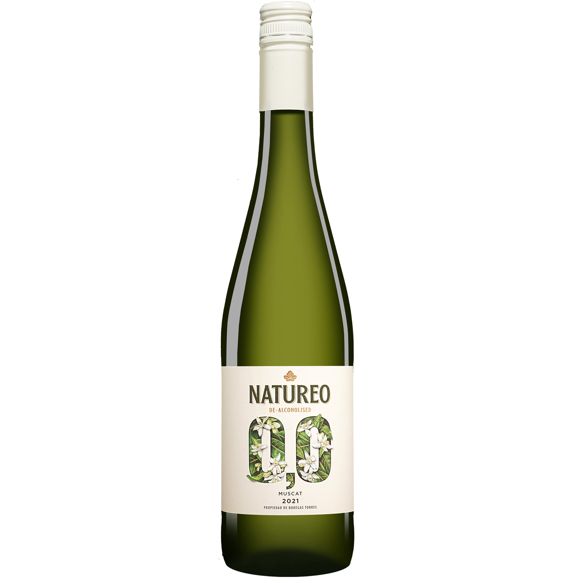 Torres »Natureo free« Blanco 2021  0.75L Weißwein aus Spanien Weißwein 34115 vinos DE