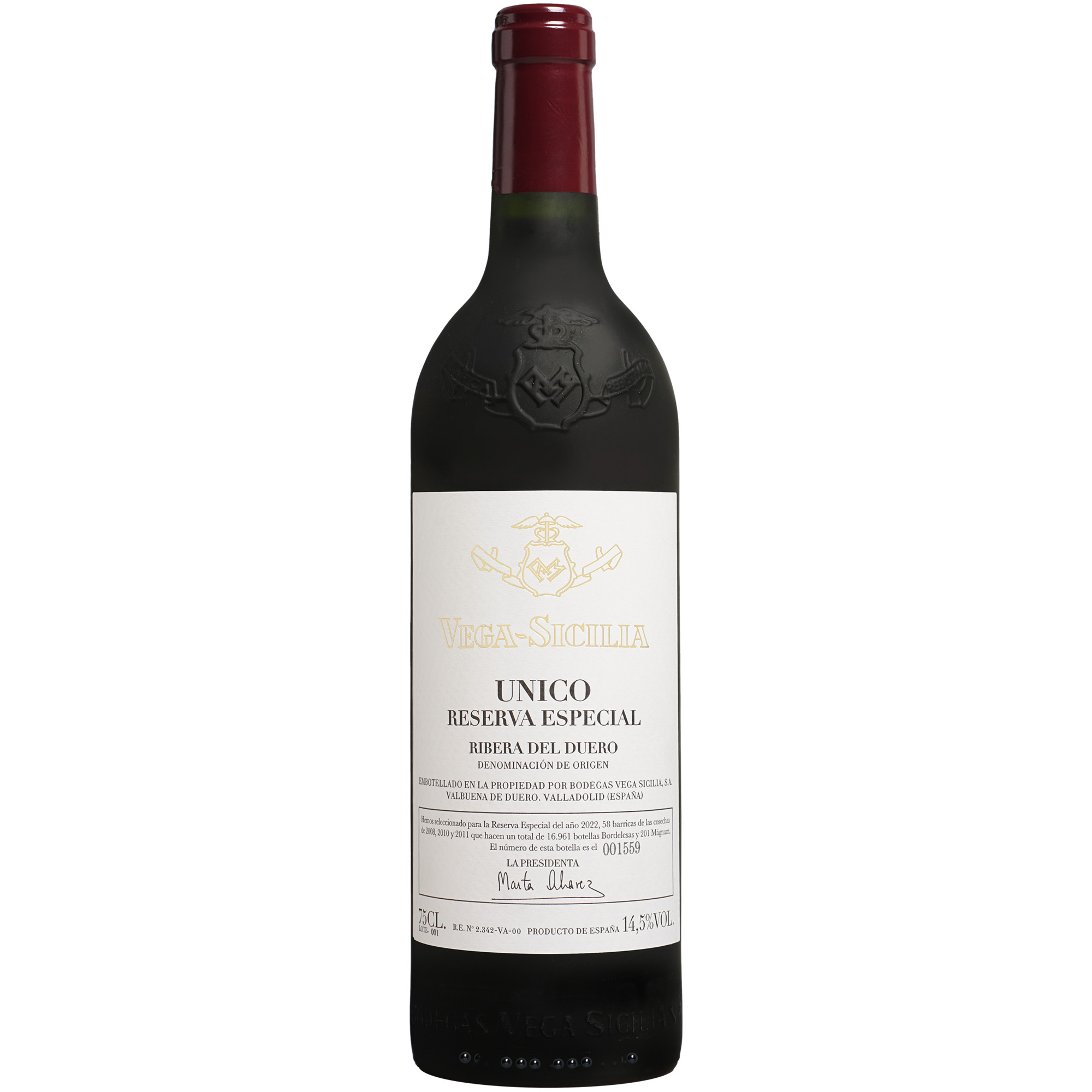 Vega Sicilia »Único« Reserva Especial (08 10 11)  014.5% Vol. Rotwein Trocken aus Spanien