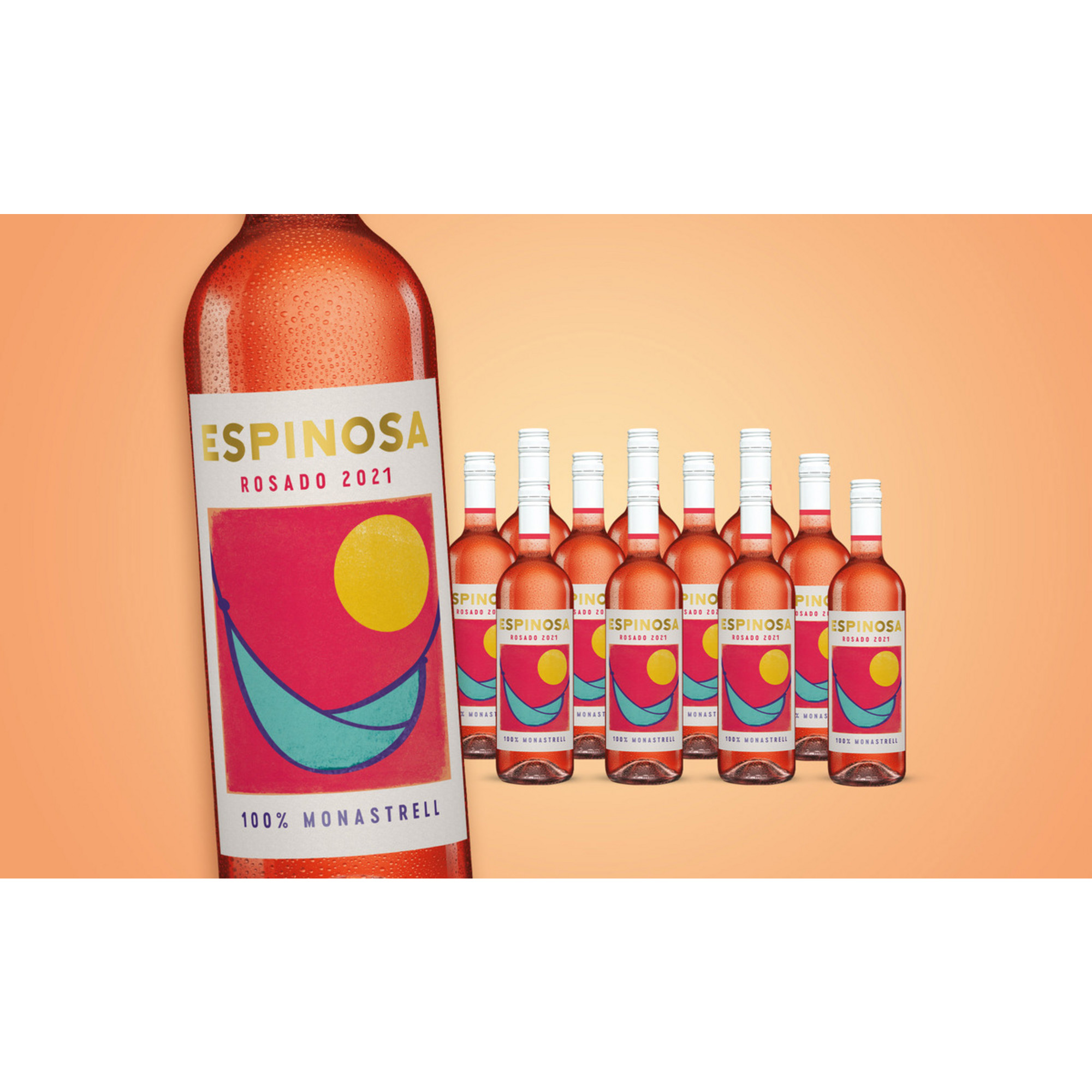 Espinosa Rosado 2021  9L Trocken Weinpaket aus Spanien 34251 vinos DE