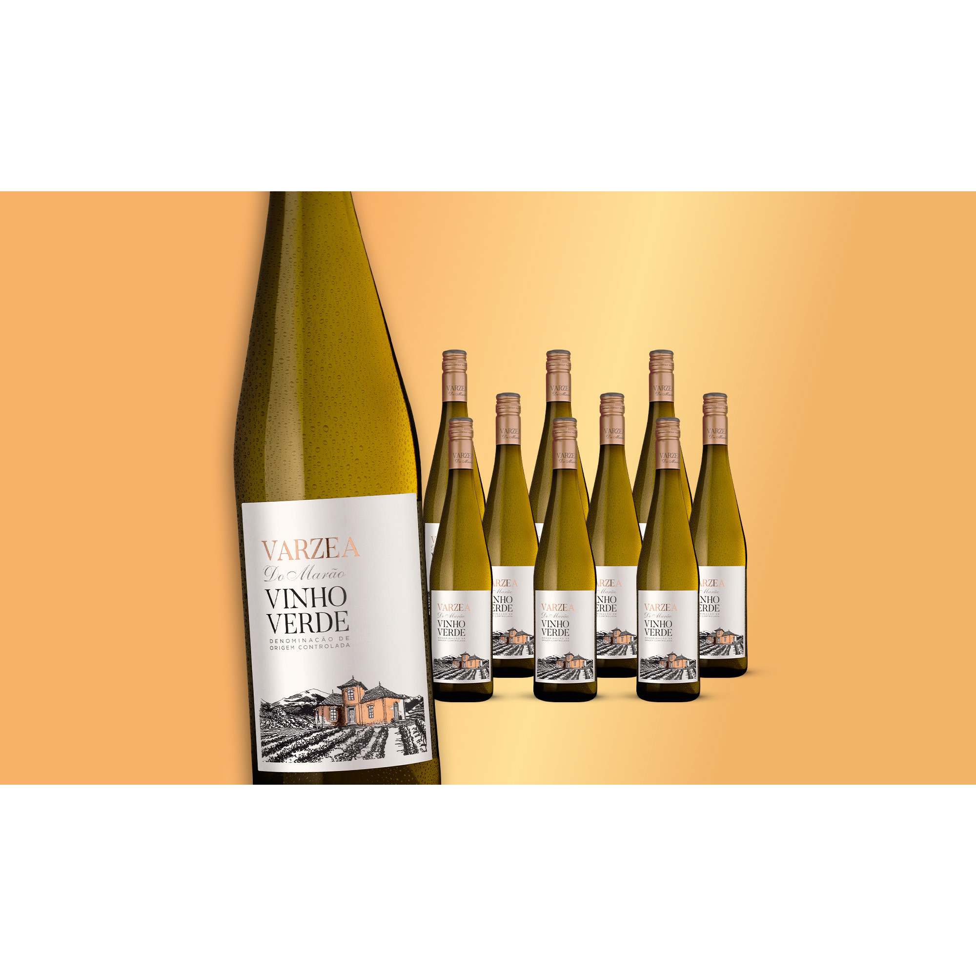 Varzea Do Marão Vinho Verde 2021  7.5L Weinpaket aus Spanien 34255 vinos DE