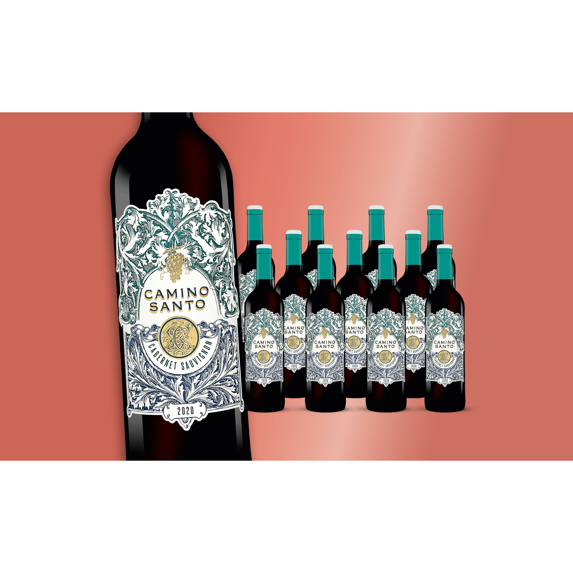 Camino Santo Cabernet Sauvignon 2020  9L Weinpaket aus Spanien 34264 vinos DE