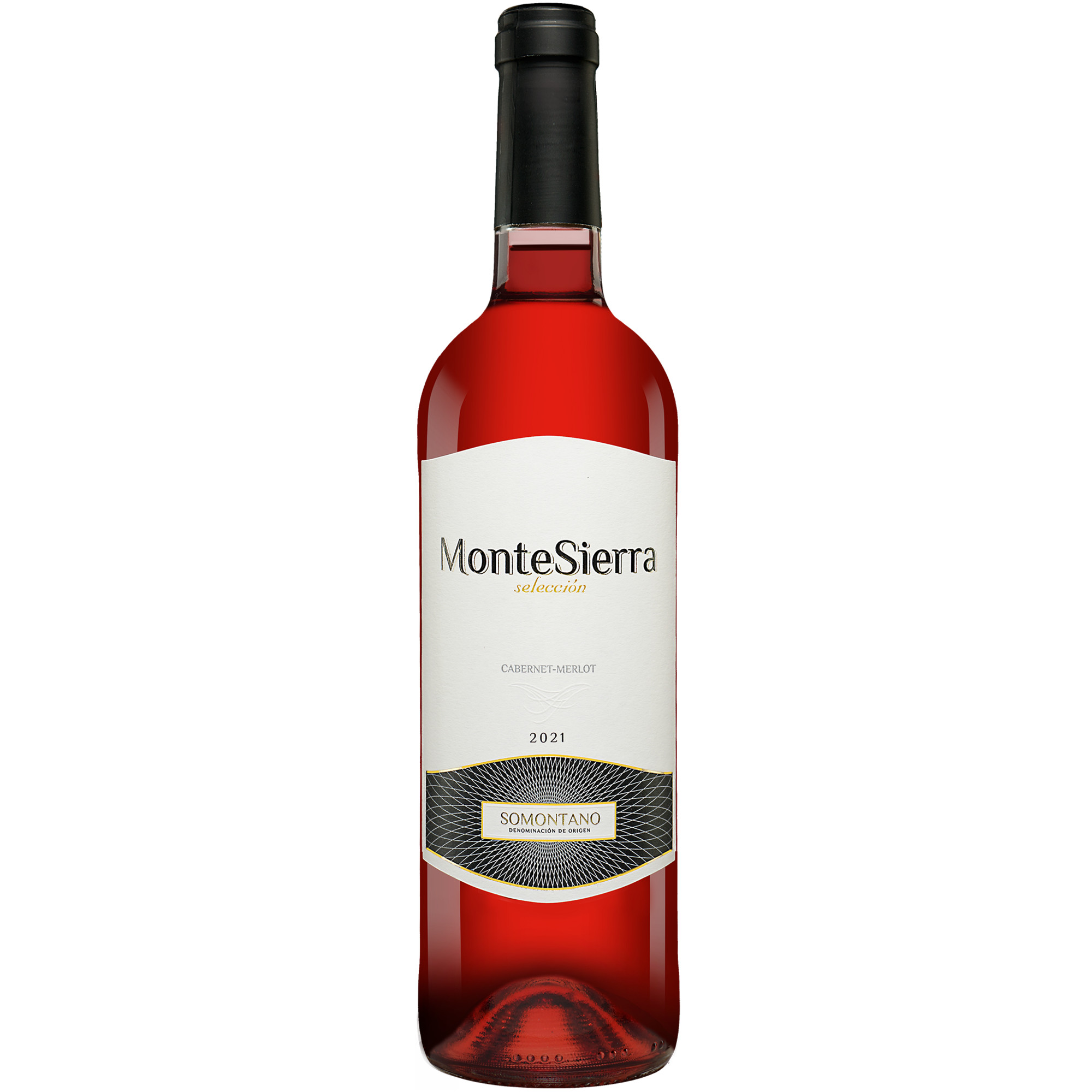 Montesierra Rosado 2021  0.75L 13% Vol. Roséwein Trocken aus Spanien Rosewein 34326 vinos DE
