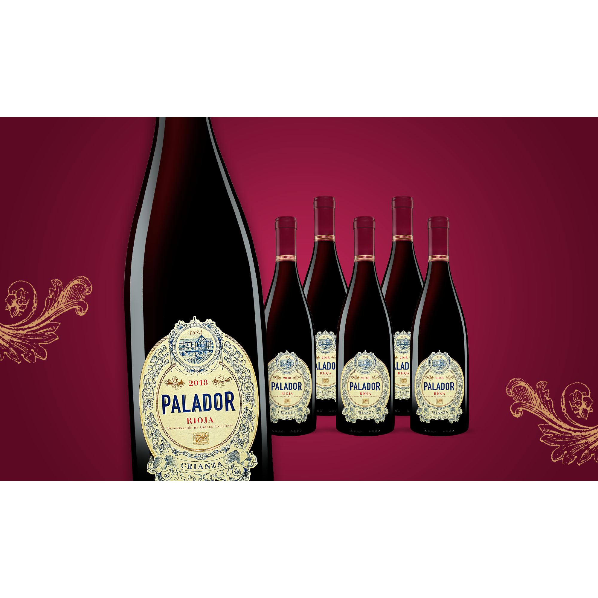 Palador Crianza 2018  4.5L Trocken Weinpaket aus Spanien 34472 vinos DE