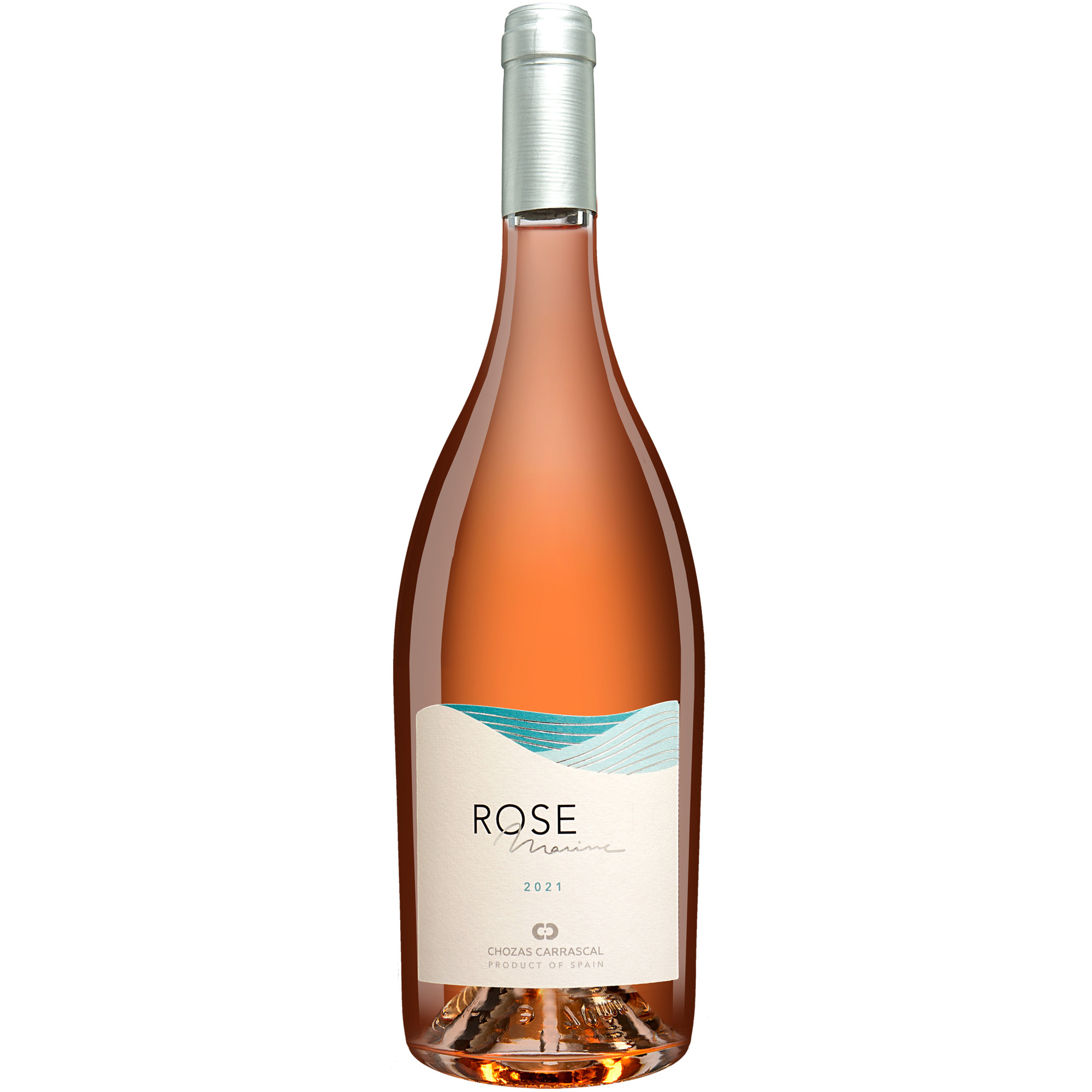 Carrascal Rose Marine 2021  0.75L 12.5% Vol. Roséwein Trocken aus Spanien Rosewein 34528 vinos DE