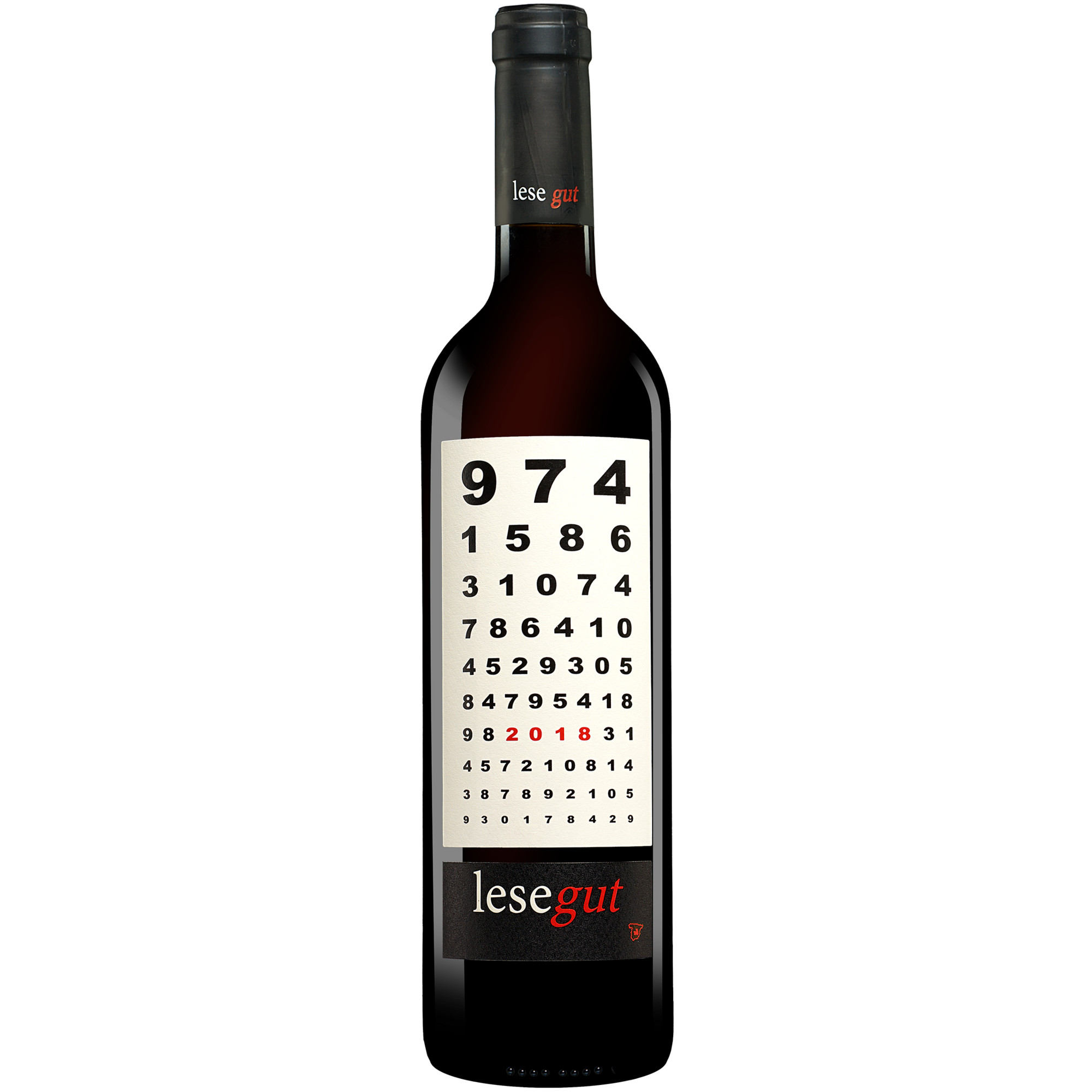 Lesegut Tinto 2018  0.75L 14% Vol. Rotwein Trocken aus Spanien Rotwein 34562 vinos DE