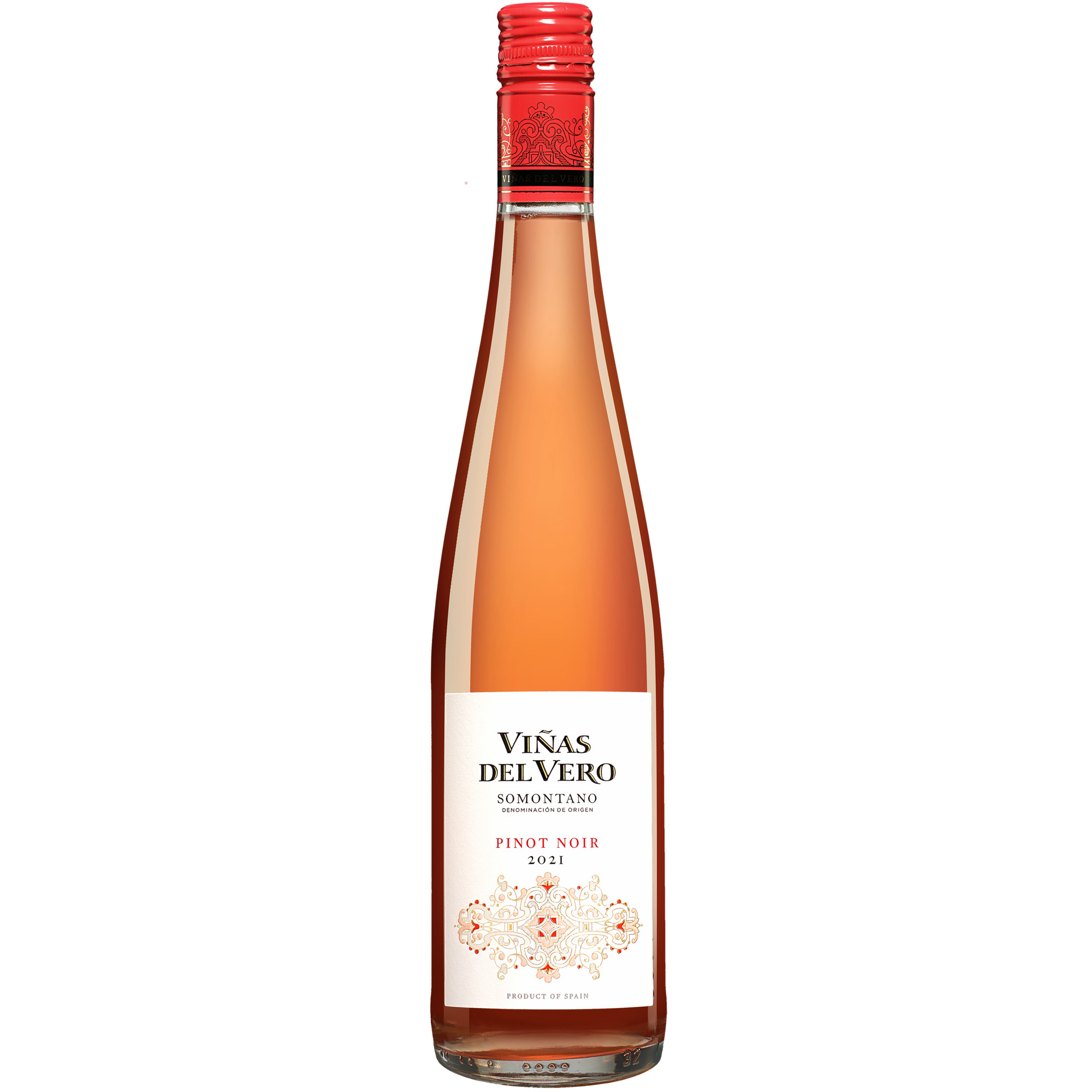 Viñas del Vero Pinot Noir Rosado 2021  0.75L 12.5% Vol. Roséwein Trocken aus Spanien Rosewein 34569 vinos DE