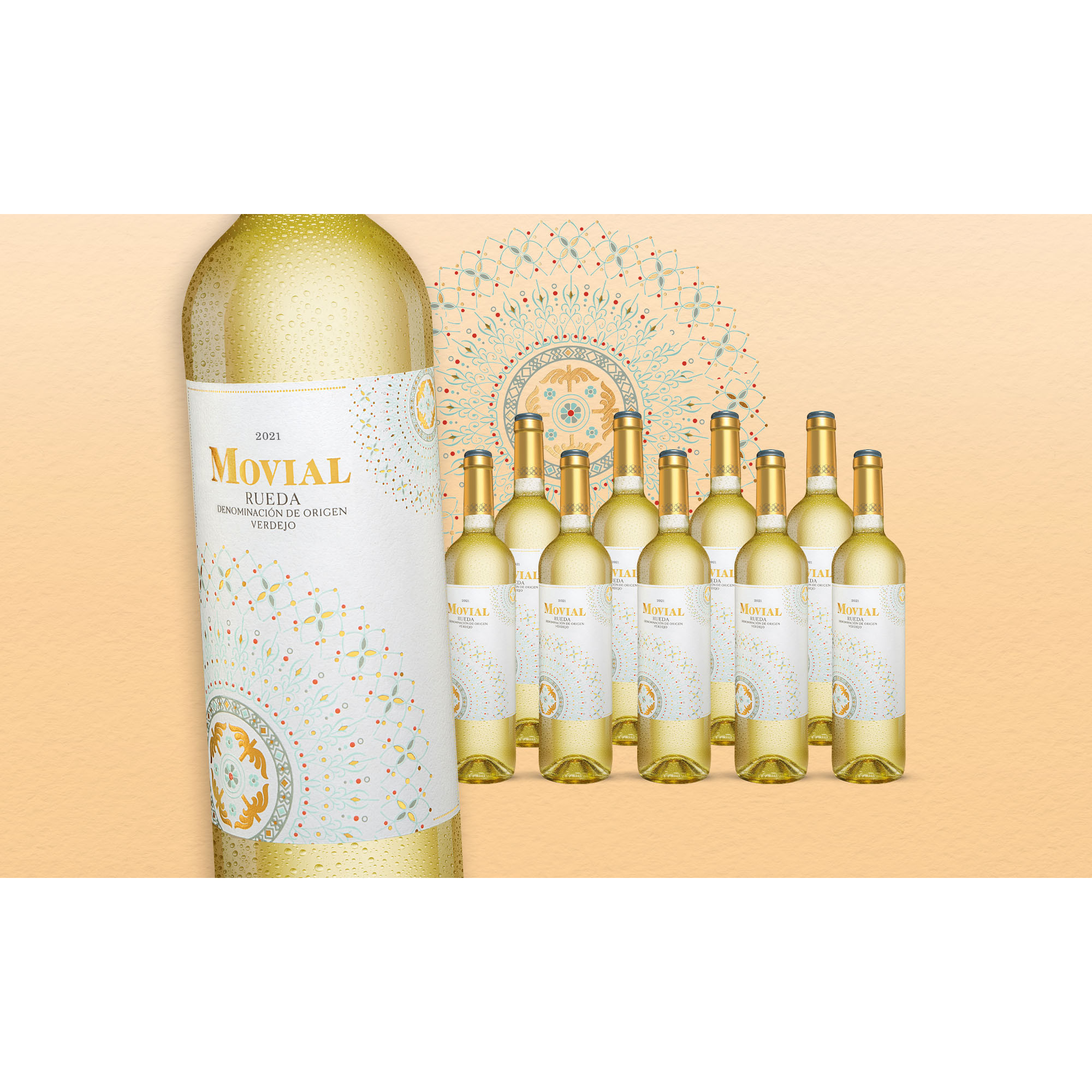 Movial Verdejo 2021  6.75L Trocken Weinpaket aus Spanien 34603 vinos DE