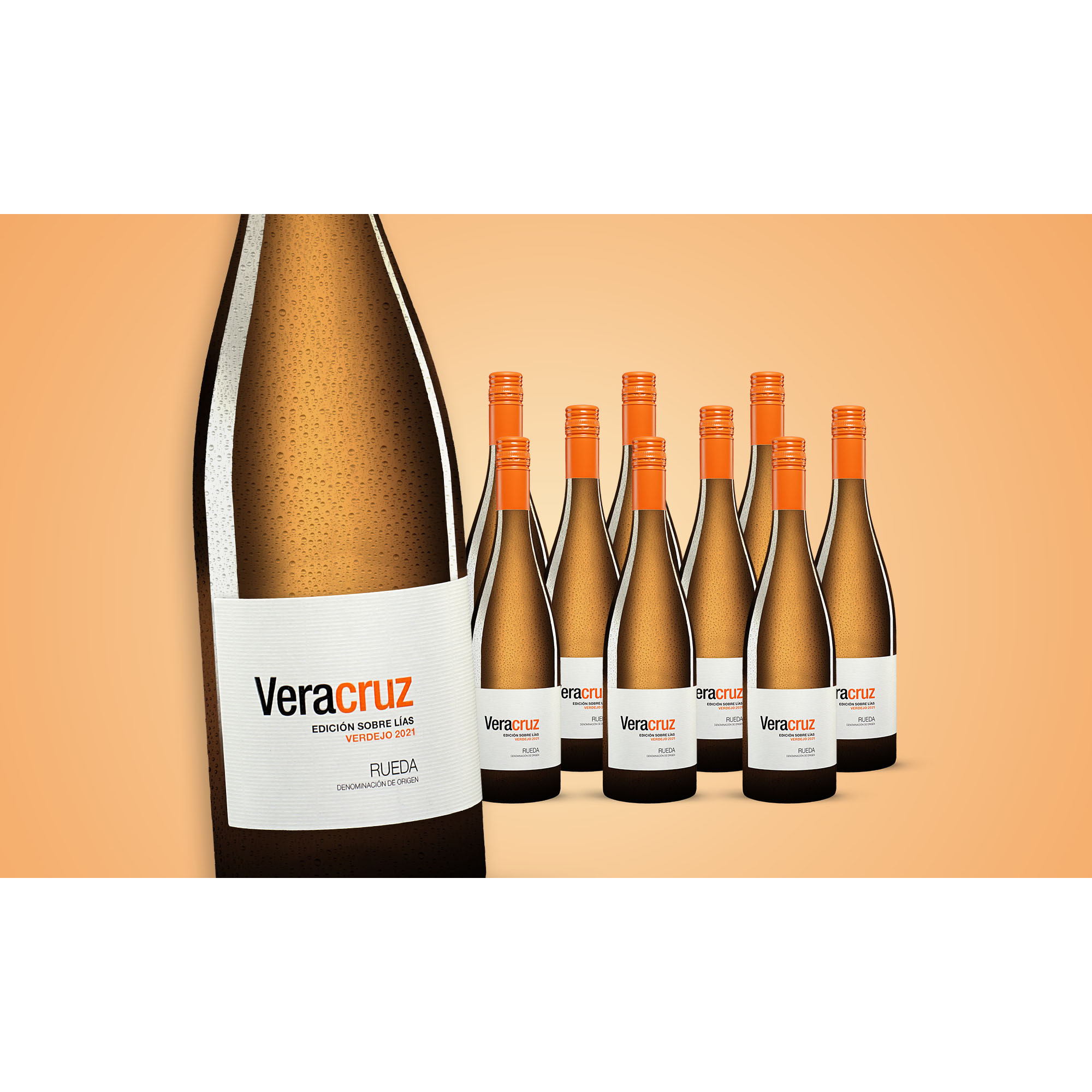 Veracruz Verdejo Sobre Lías 2021  7.5L Trocken Weinpaket aus Spanien 34609 vinos DE