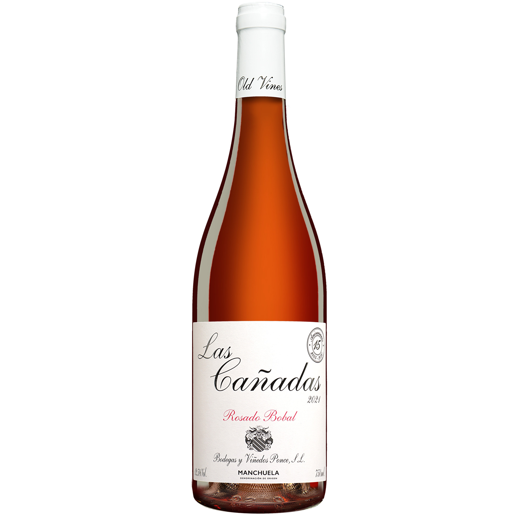 Ponce »Las Cañadas« Rosado 2021  0.75L 12.5% Vol. Roséwein Trocken aus Spanien Rosewein 34665 vinos DE