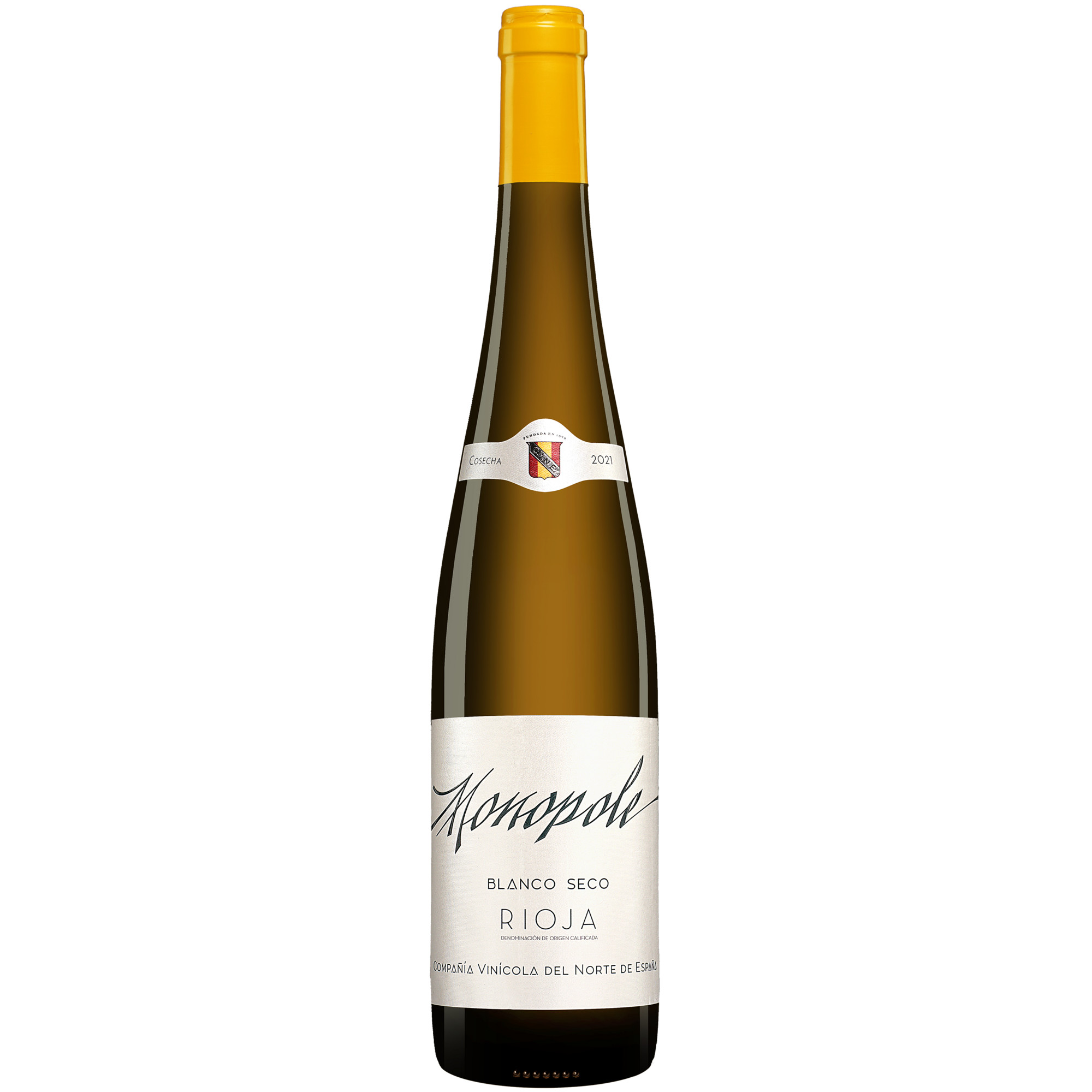 Cune Blanco »Monopole« 2021  0.75L 13% Vol. Weißwein Trocken aus Spanien Weißwein 34680 vinos DE