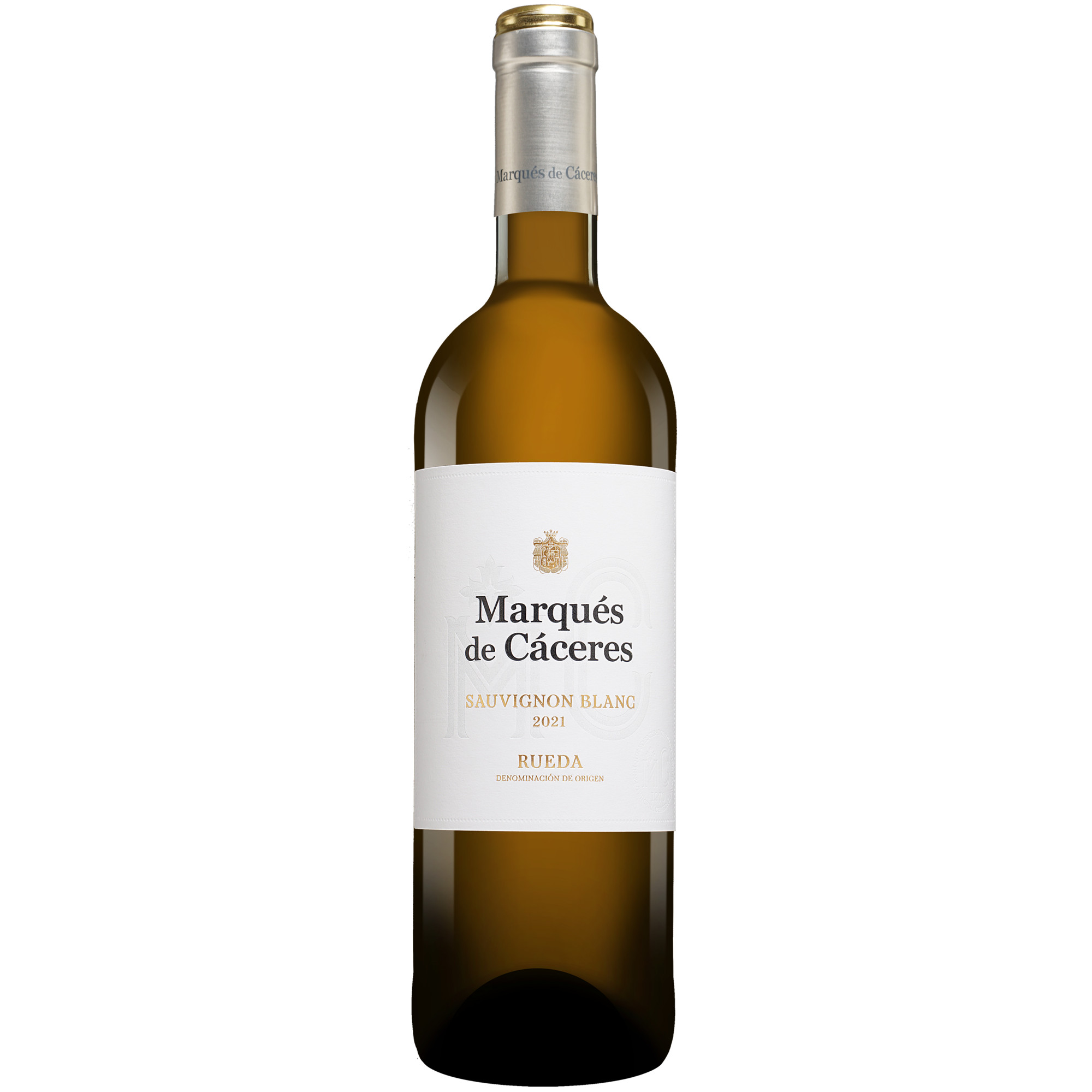 Marqués de Cáceres Blanco Sauvignon Blanc 2021  0.75L 14% Vol. Weißwein Trocken aus Spanien Weißwein 34785 vinos DE